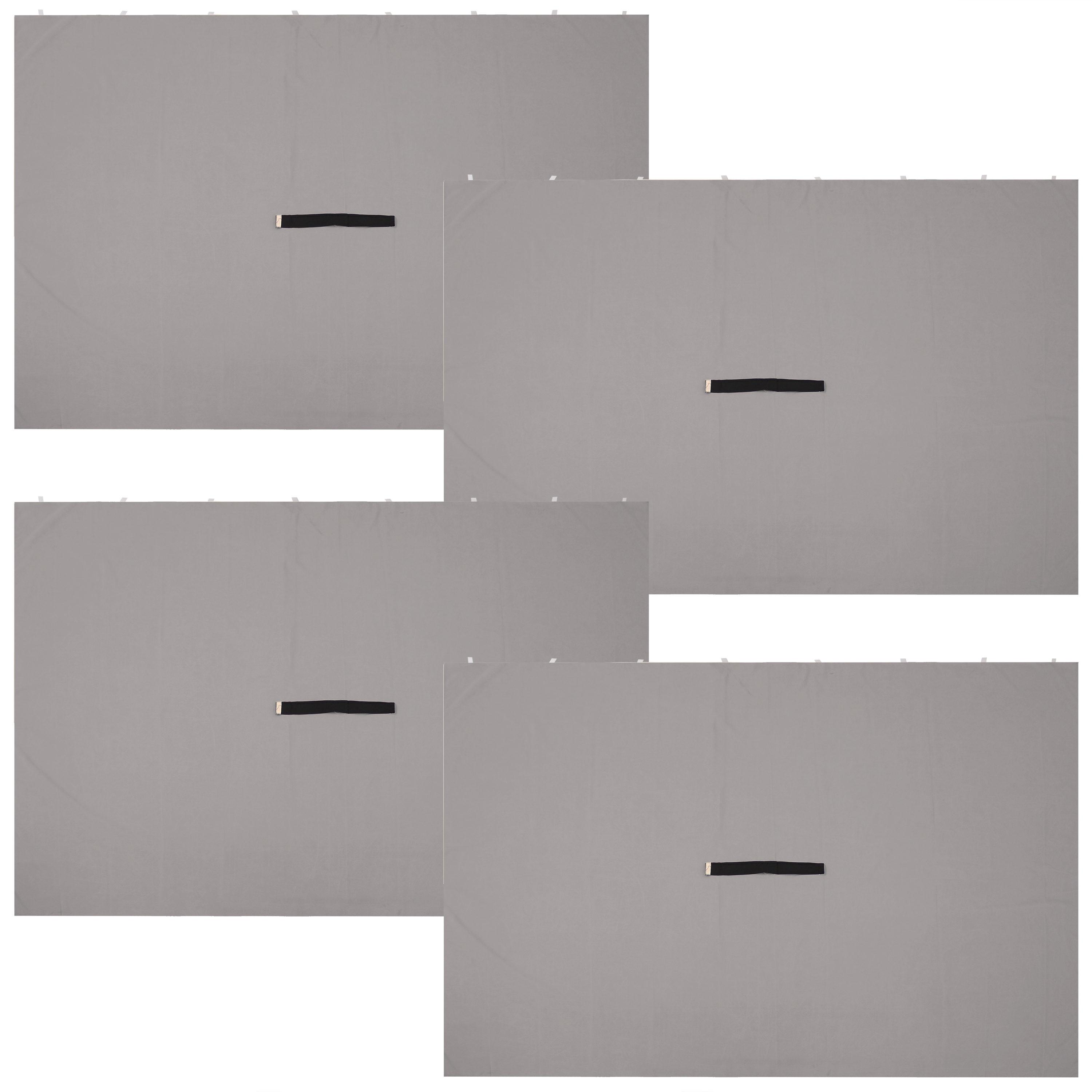Arlmont & Co. Solomon Arlmont & Co. Fabric Side Wall for Gazebo (Set of 4)