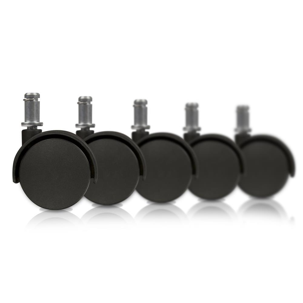 Slipstick 2" Office Chair Caster Wheel (Set of 5)