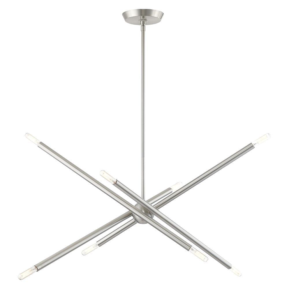 Livex Lighting Soho 8 - Light Chandelier in  Brushed Nickel
