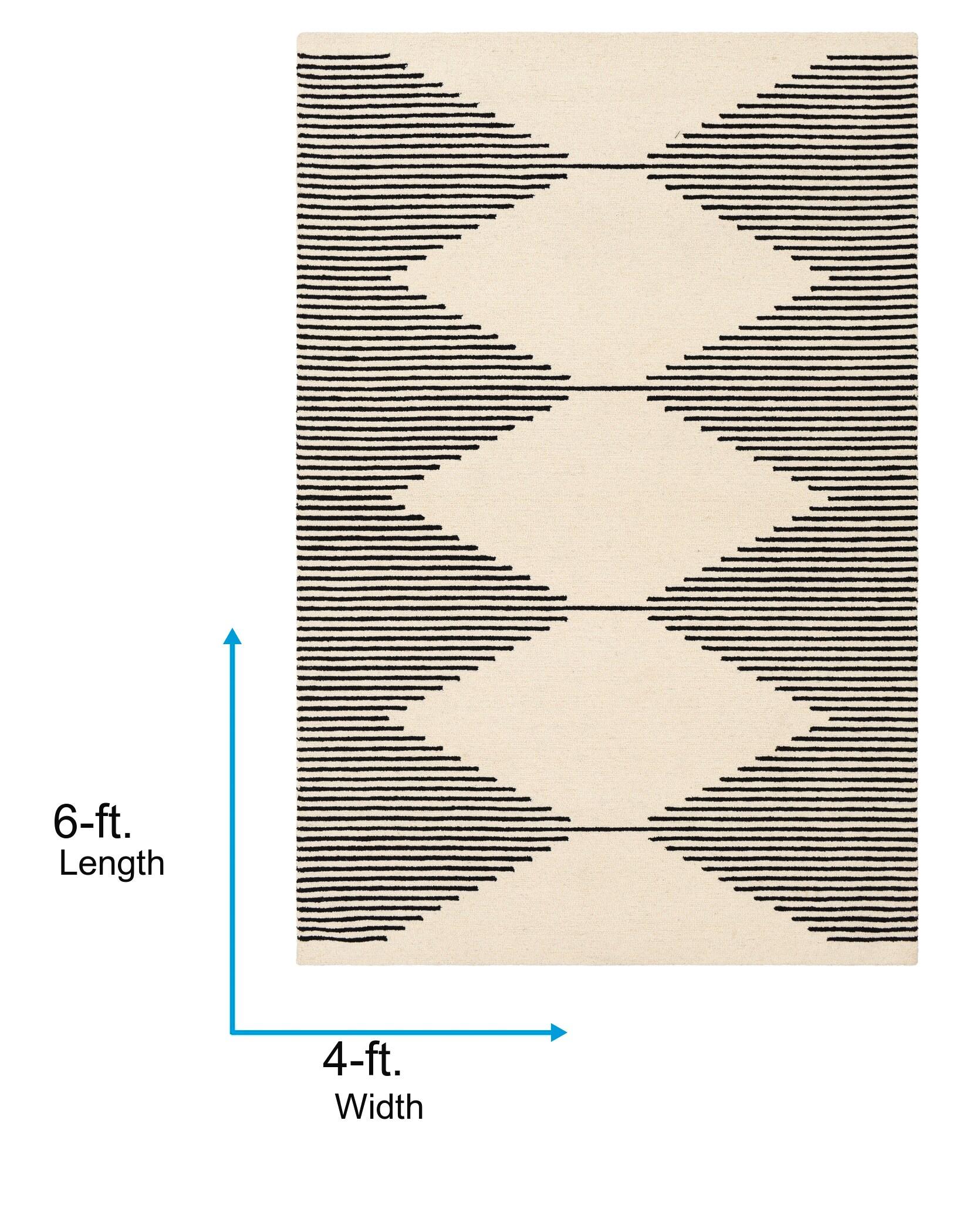 Felix Hand-Tufted Wool Rug - 4' x 6'