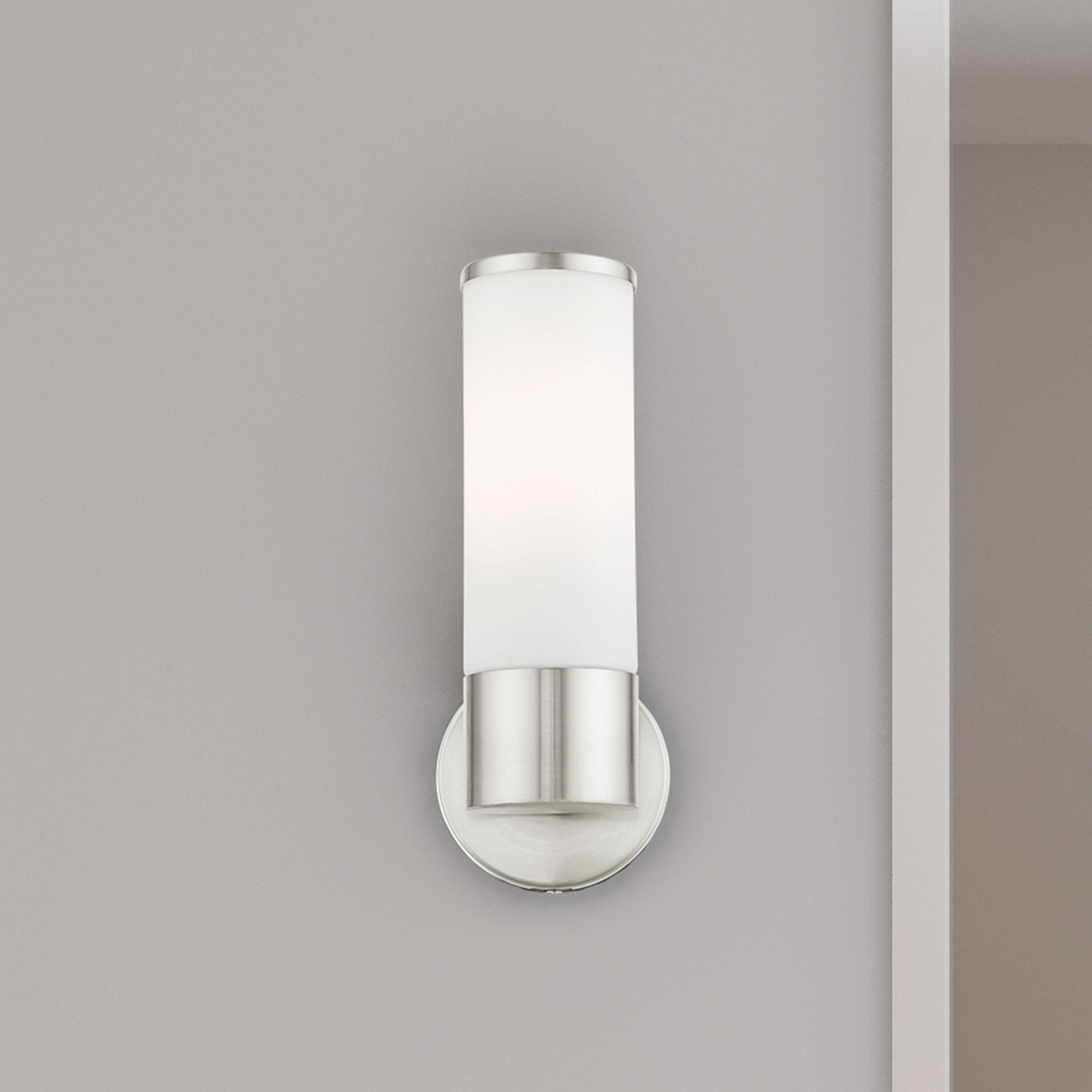 Livex Lighting Lindale 1 - Light Sconce in  Brushed Nickel