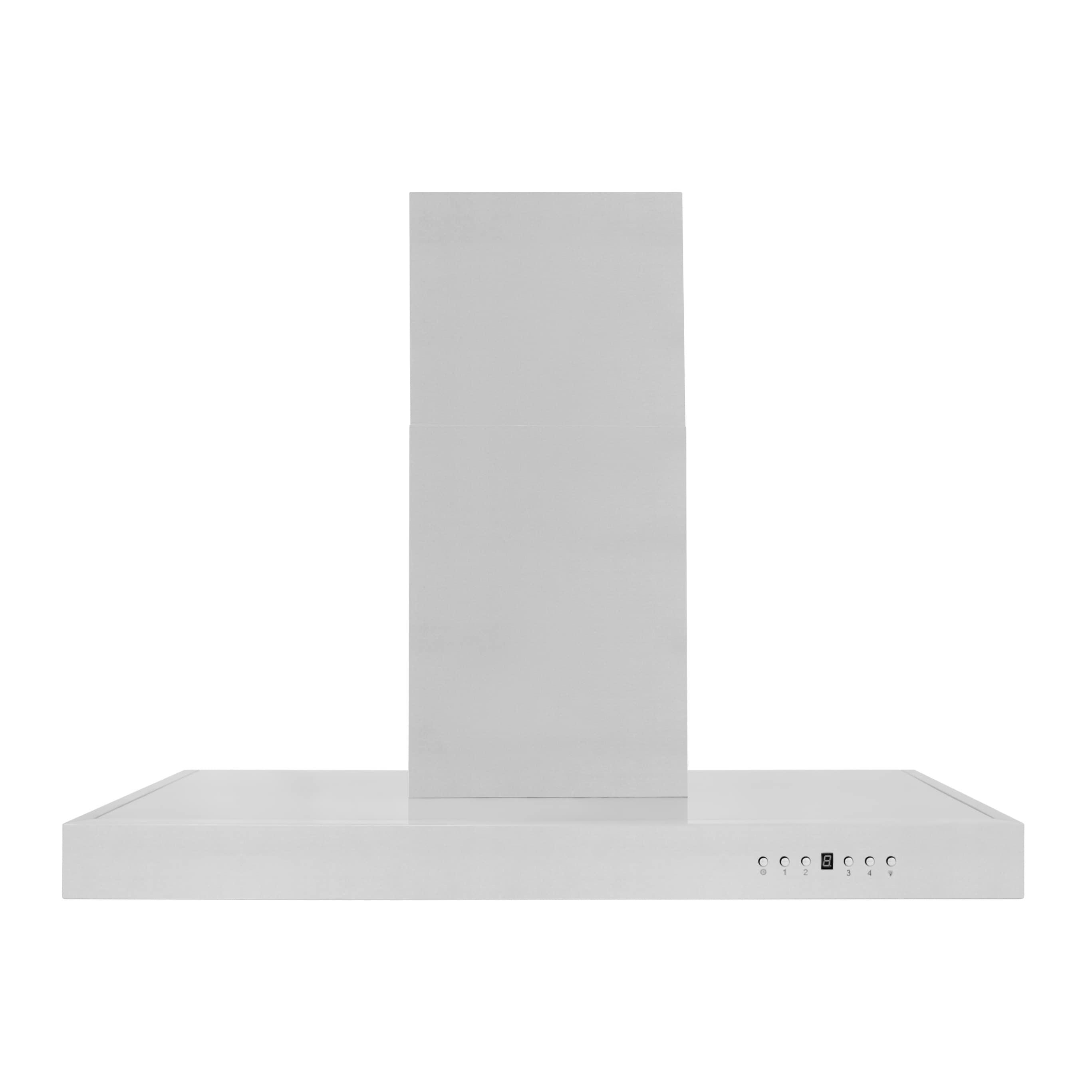 ZLINE 36 in. Convertible Vent Wall Mount Range Hood in Black Stainless Steel (BSKEN-36)