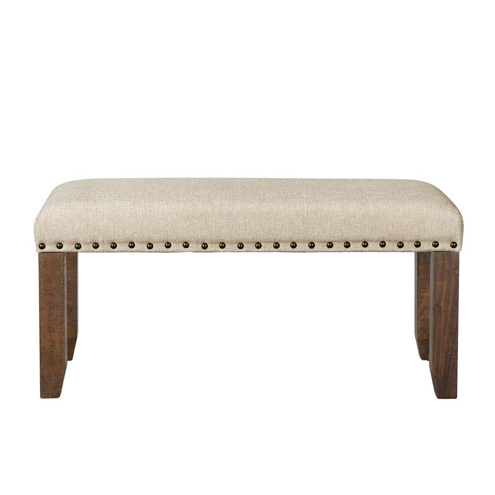 Dex 6pc Extendable Dining Table Set: Smokey Finish, Turnbuckle Detail - Picket House Furnishings