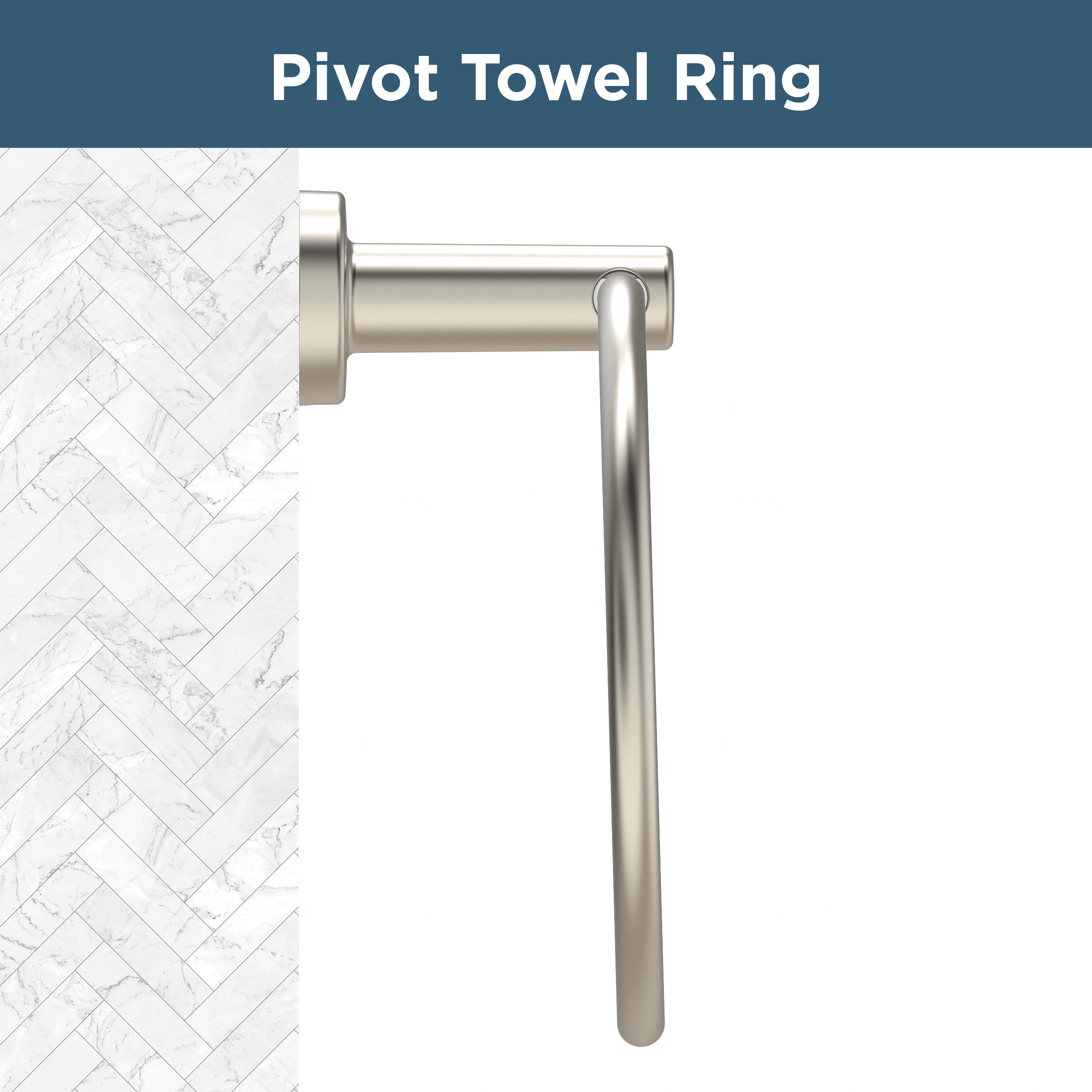 Franklin Brass 5 - Piece Bathroom Hardware Set WAK65-BN