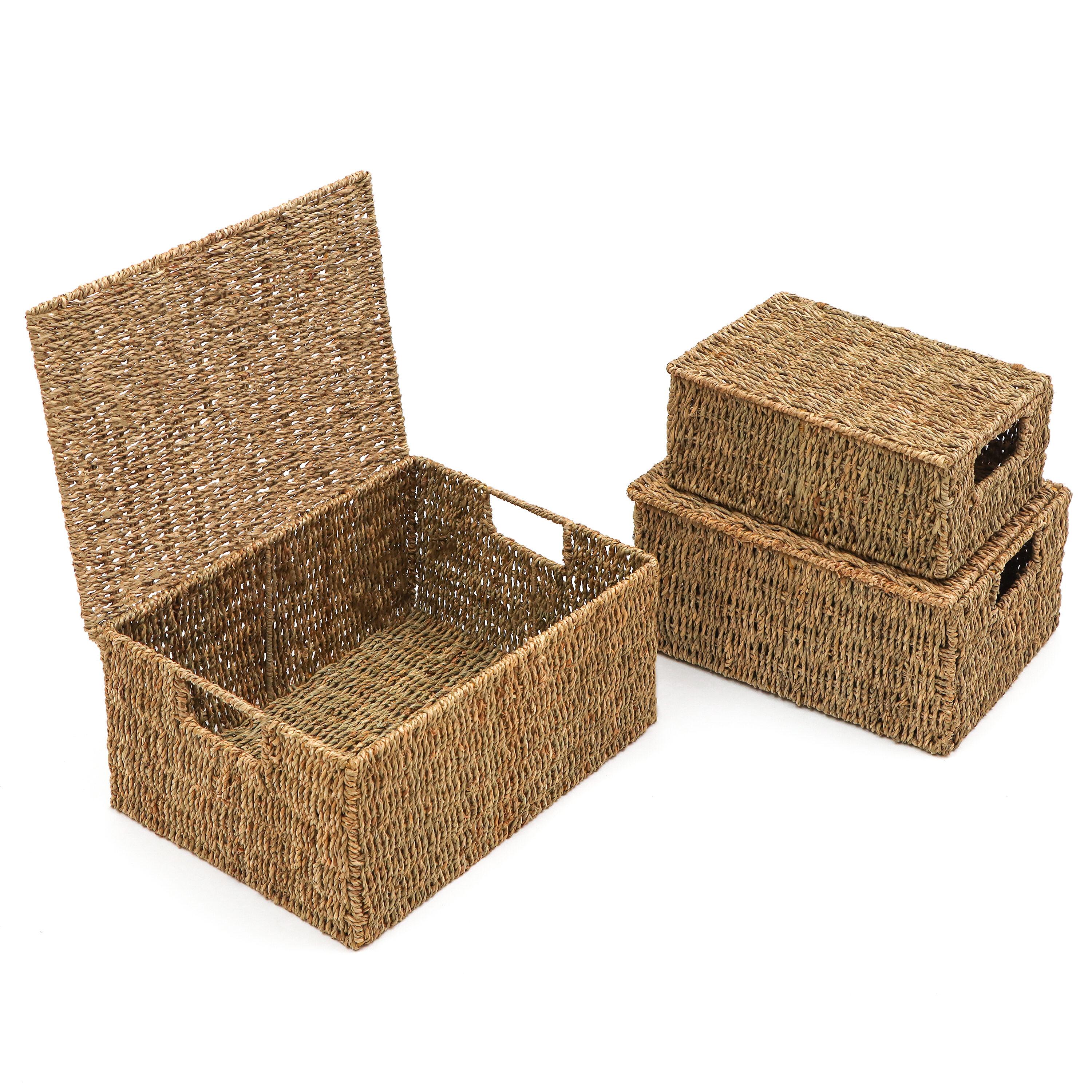 Highland Dunes Wicker Basket