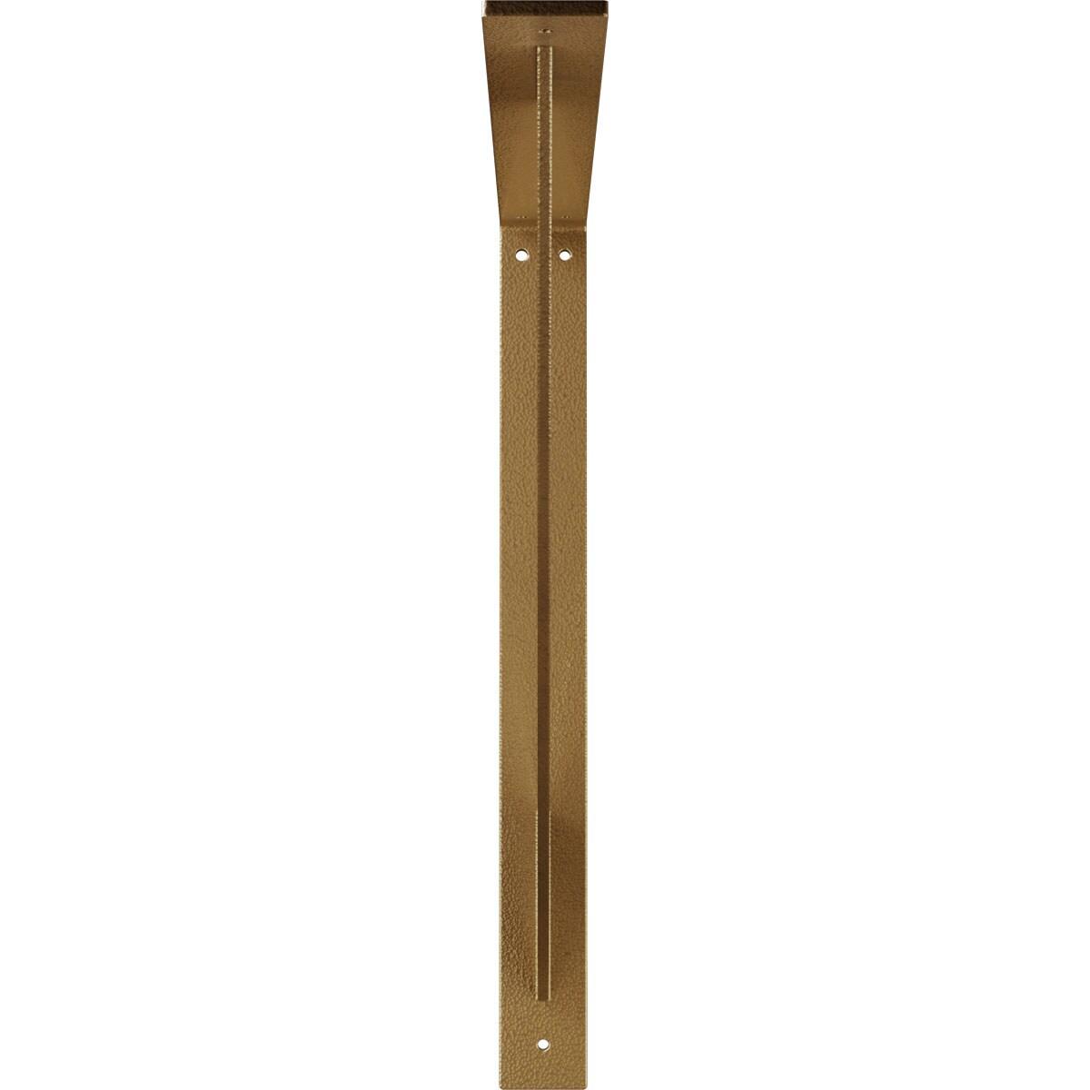 Ekena Millwork Traditional H 2'' W D Metal Bracket / Corbel