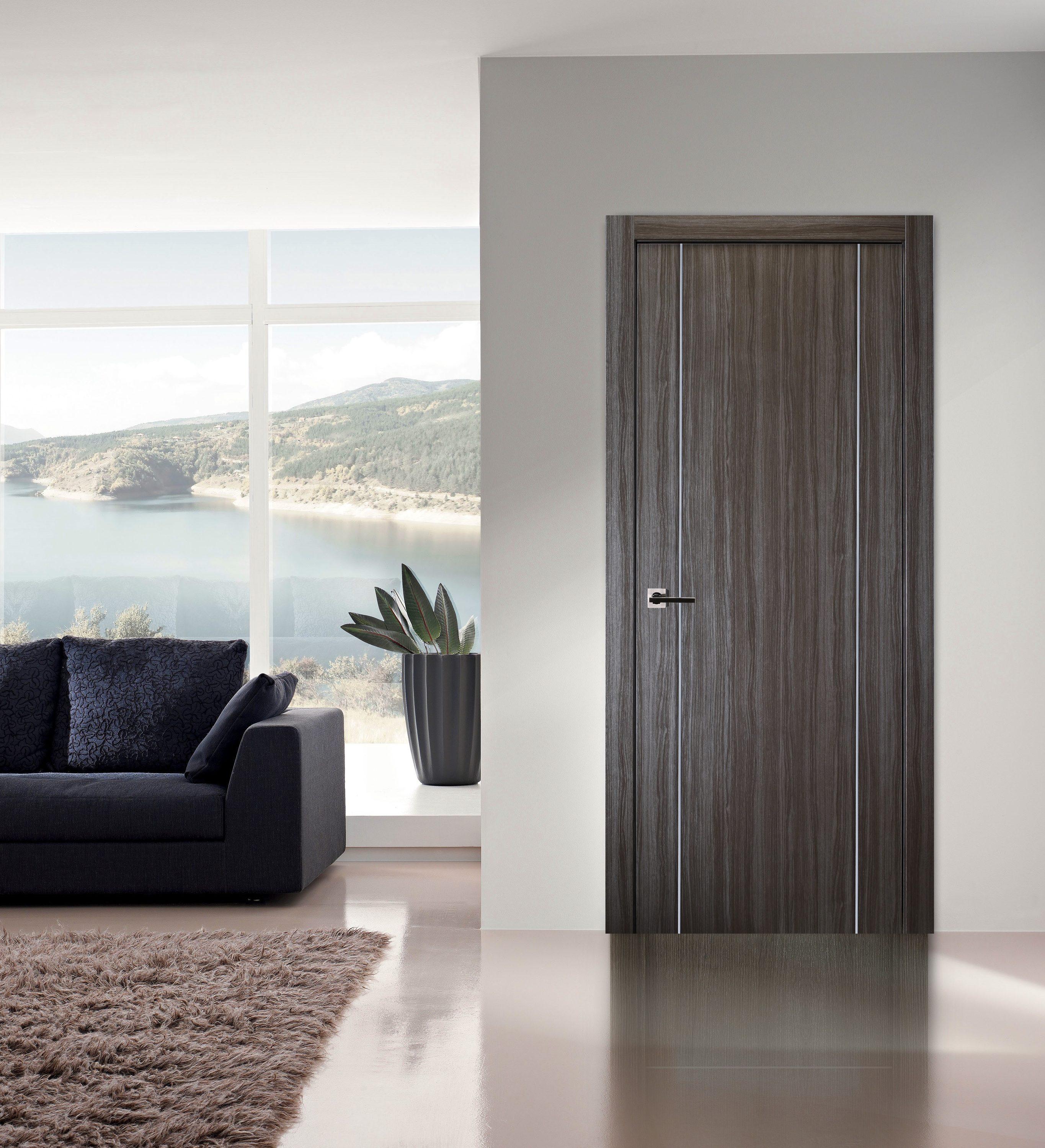 Belldinni Palladio 79.375'' Solid + Manufactured Wood Flush Slab Door