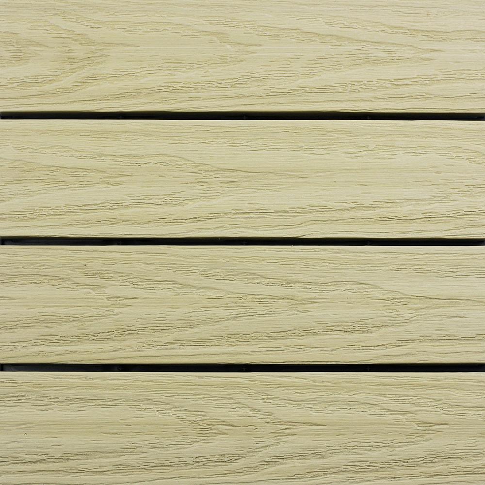 12" x 1" Composite Interlocking Deck Side Trim