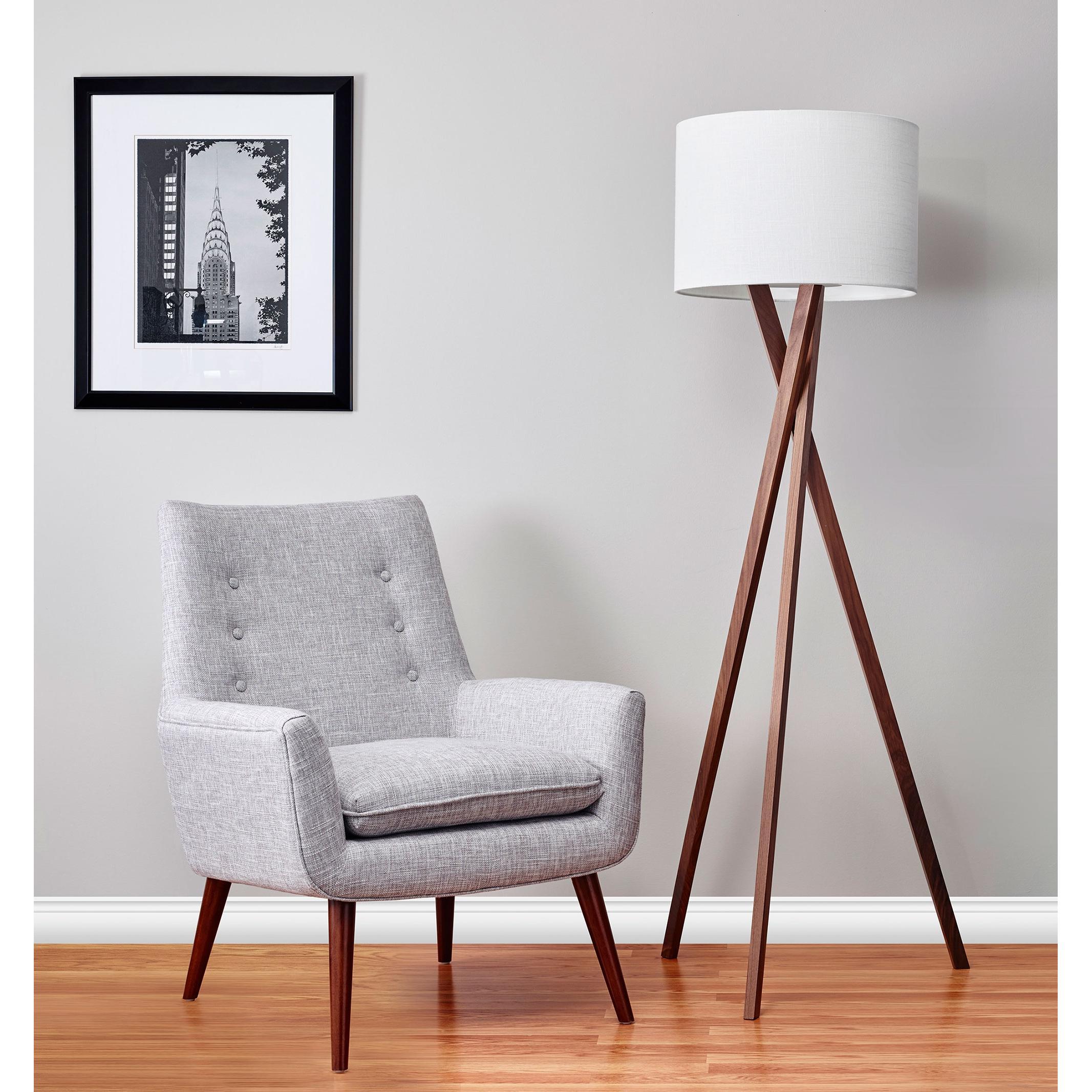 Harcourt 63'' Solid Wood Floor Lamp