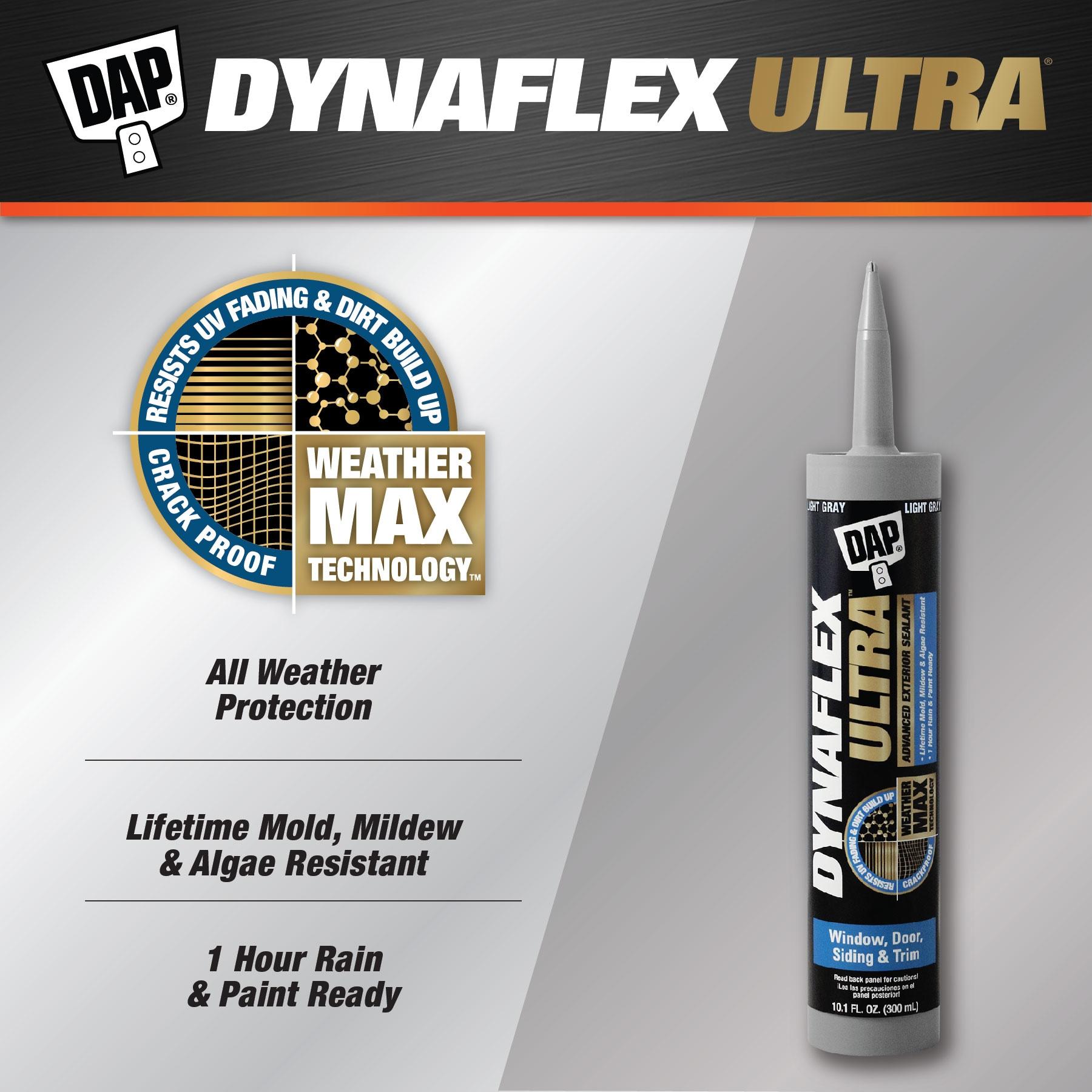 Dynaflex Ultra Advanced Exterior Sealant, Light Gray, 10.1 OZ 7079818219
