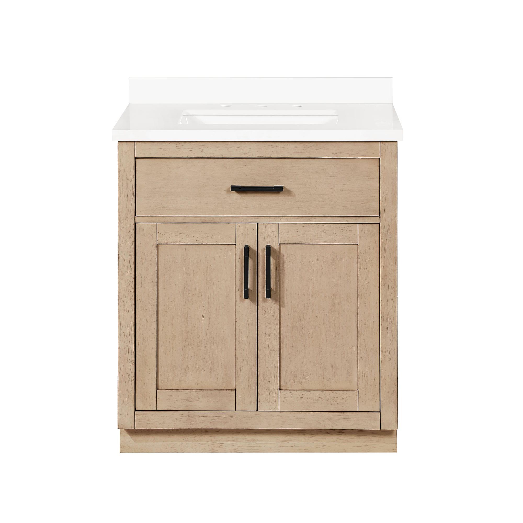 OVE Decors Bailey 30" Single Bathroom Vanity Set with Premium Countertop