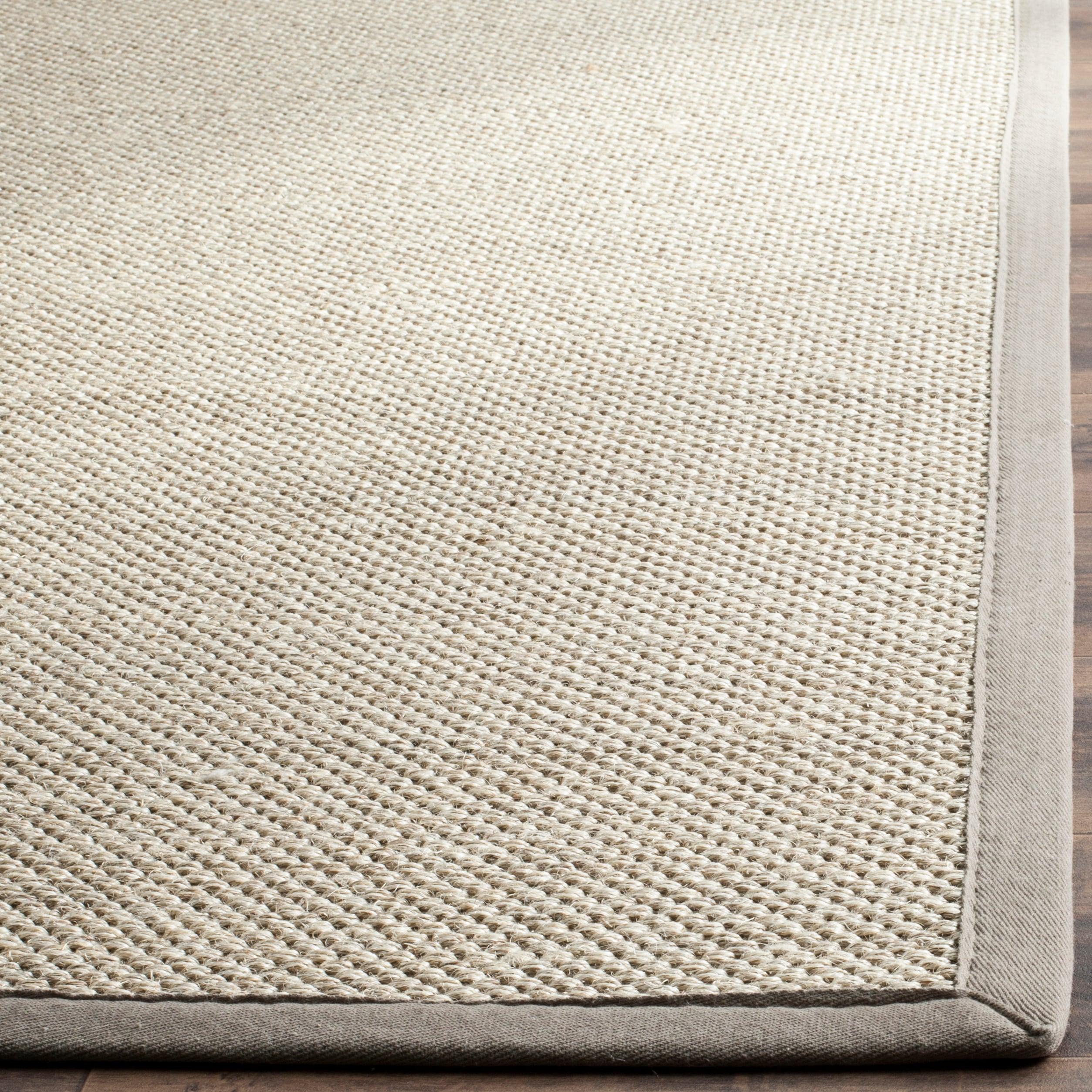 Natural Fiber NF143 Power Loomed Indoor Runner Rug - Marble/Khaki - 2'6"x8' - Safavieh.
