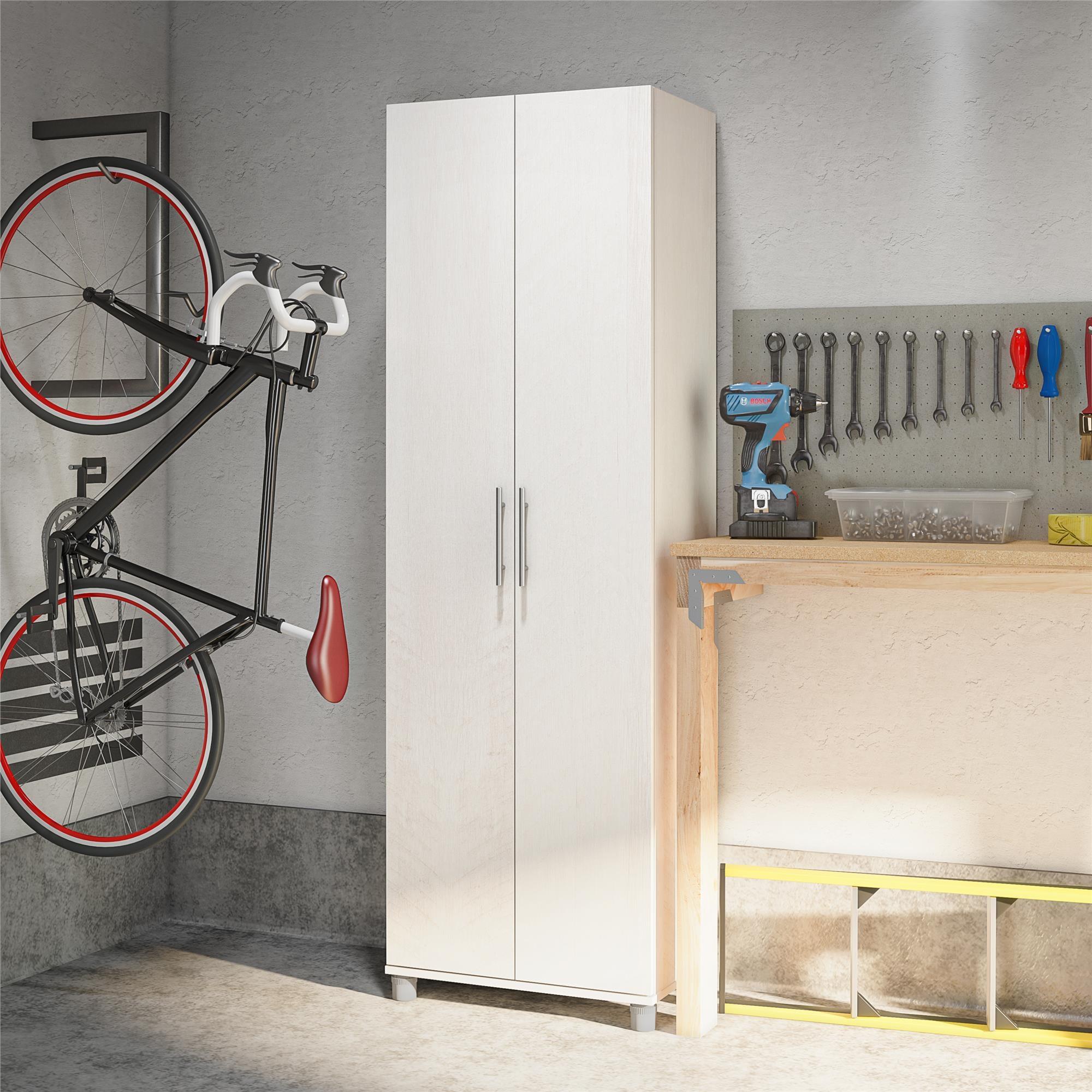 Camberly 24" Utility Storage Cabinet, Ivory Oak