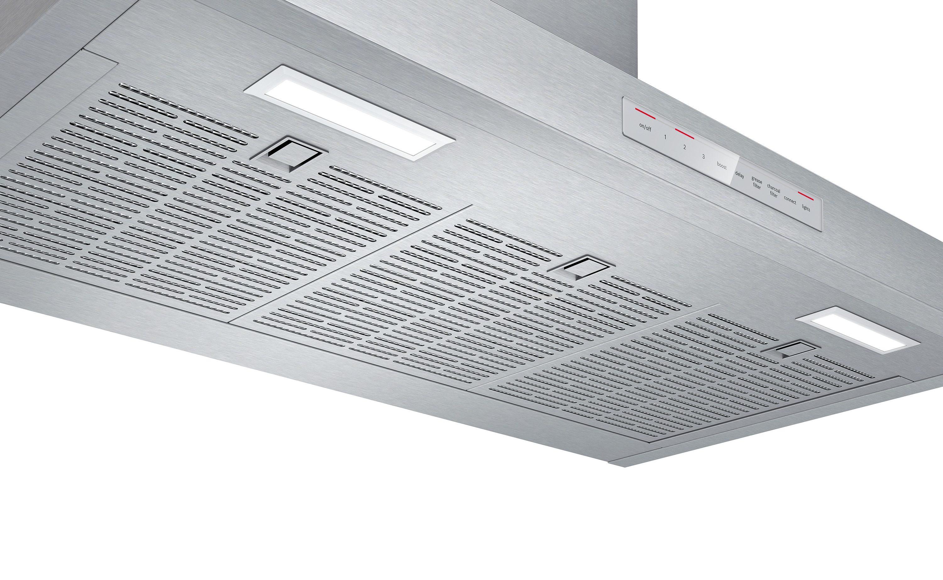 36" 500 Series 600 CFM Convertible Wall Mount Range Hood in Stainless Steel with Wi-Fi