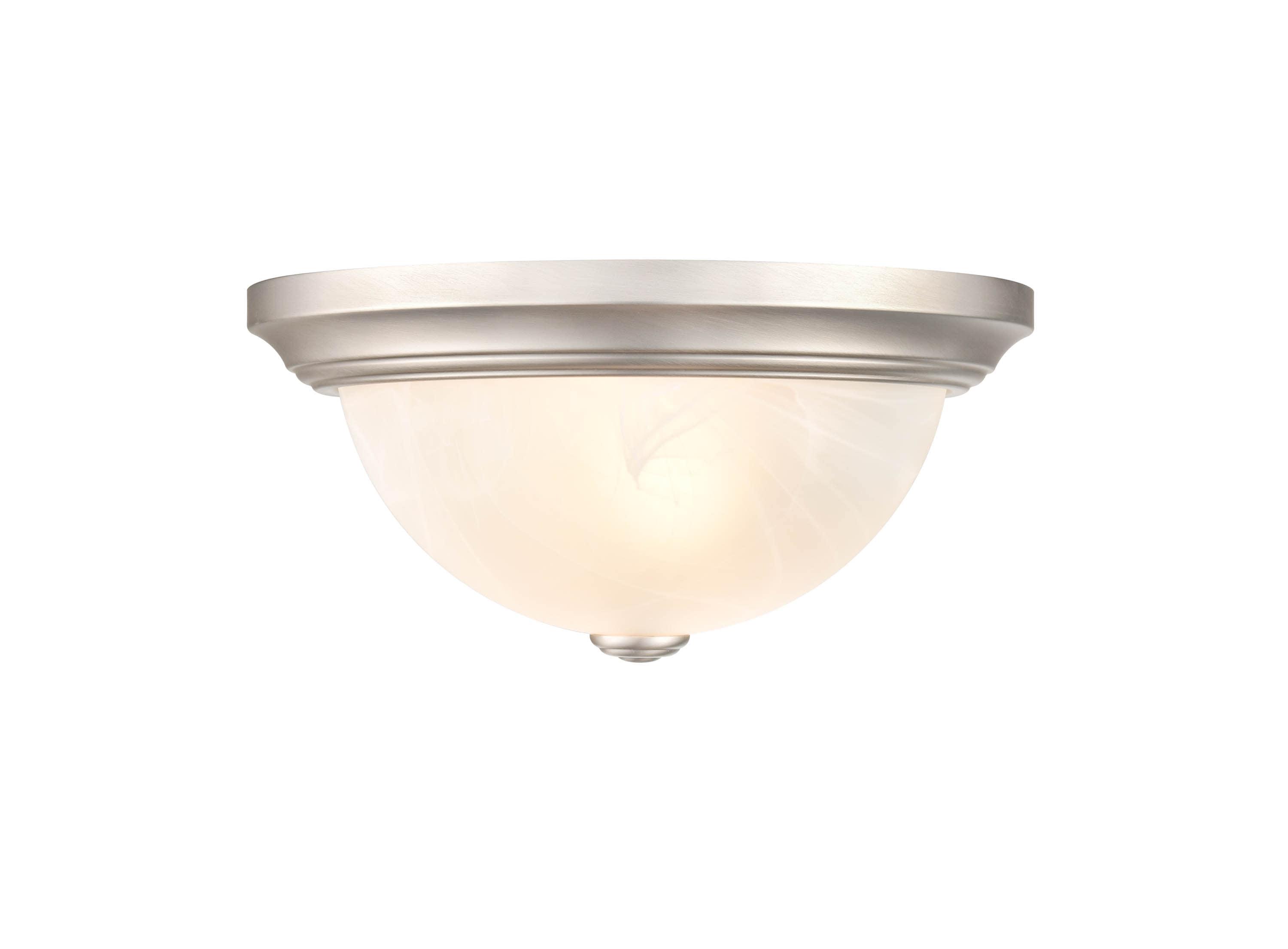 Winston Porter Andreyah Glass Flush Mount