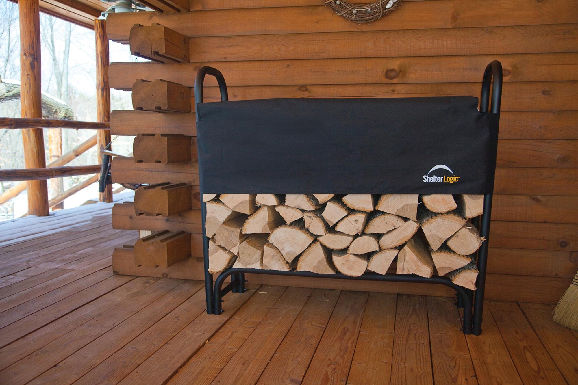 ShelterLogic 15.5'' W Metal Log Rack
