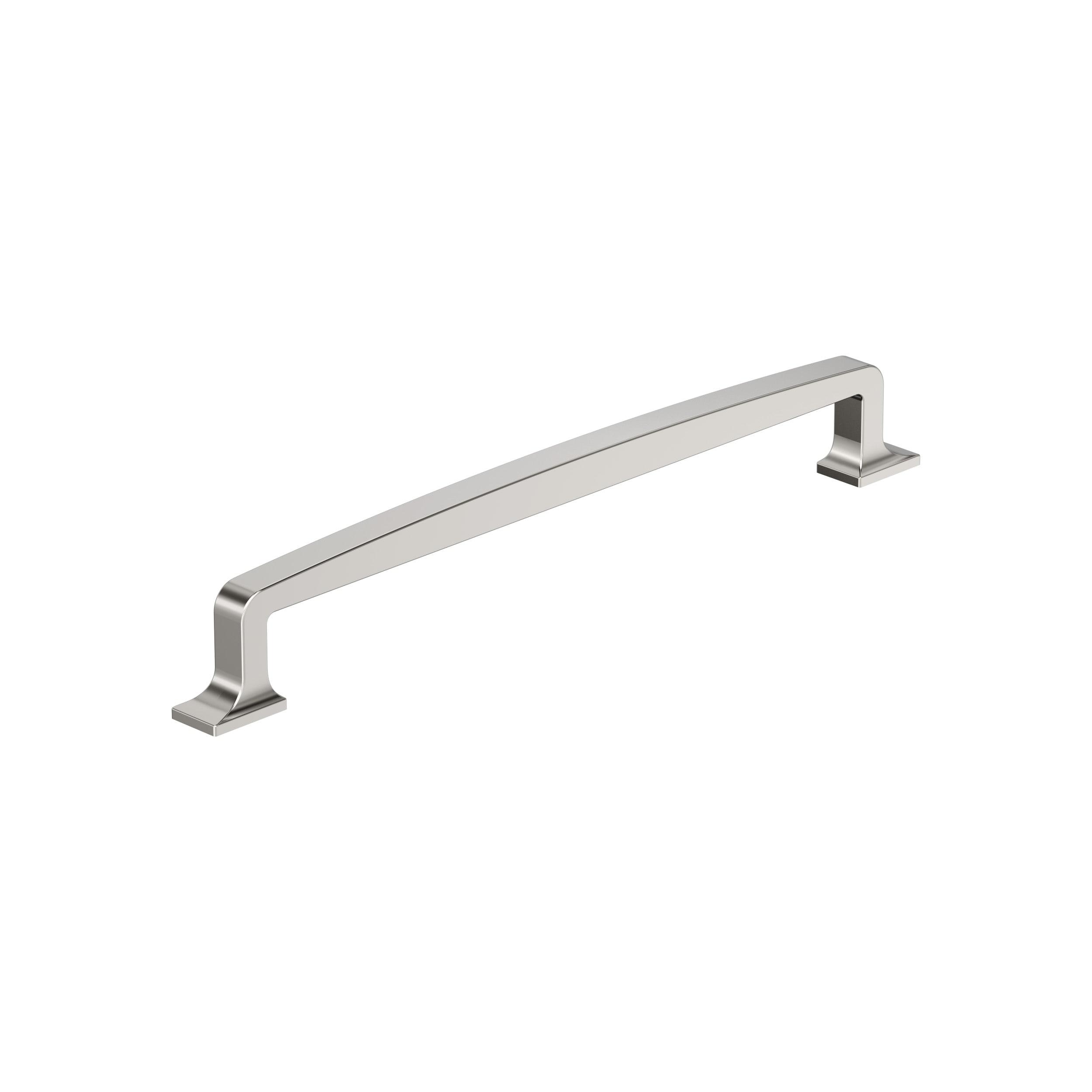 Amerock Westerly 8-13/16 inch (224mm) Center-to-Center Polished Nickel Cabinet Pull