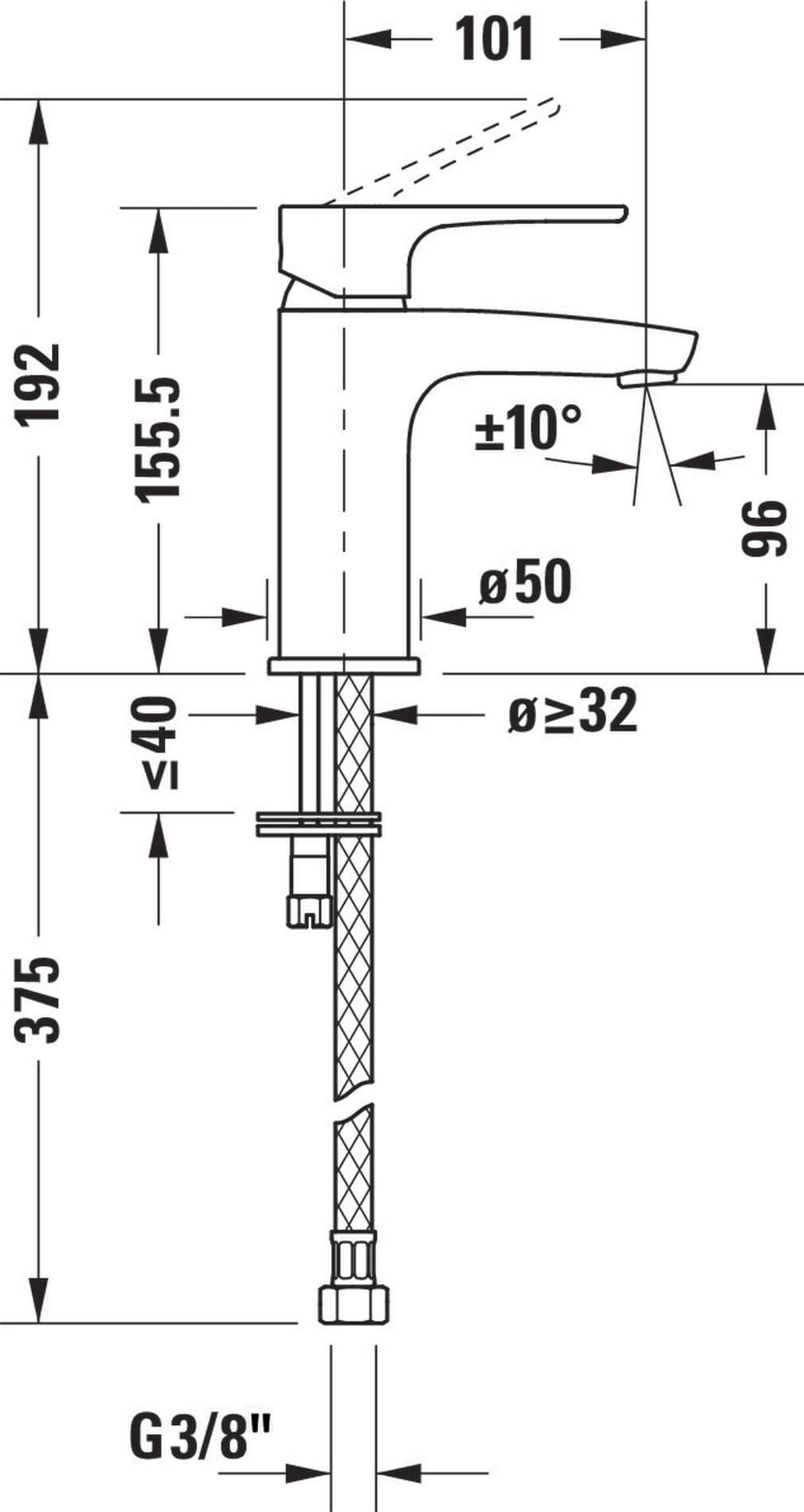 Single Hole Bathroom Faucet