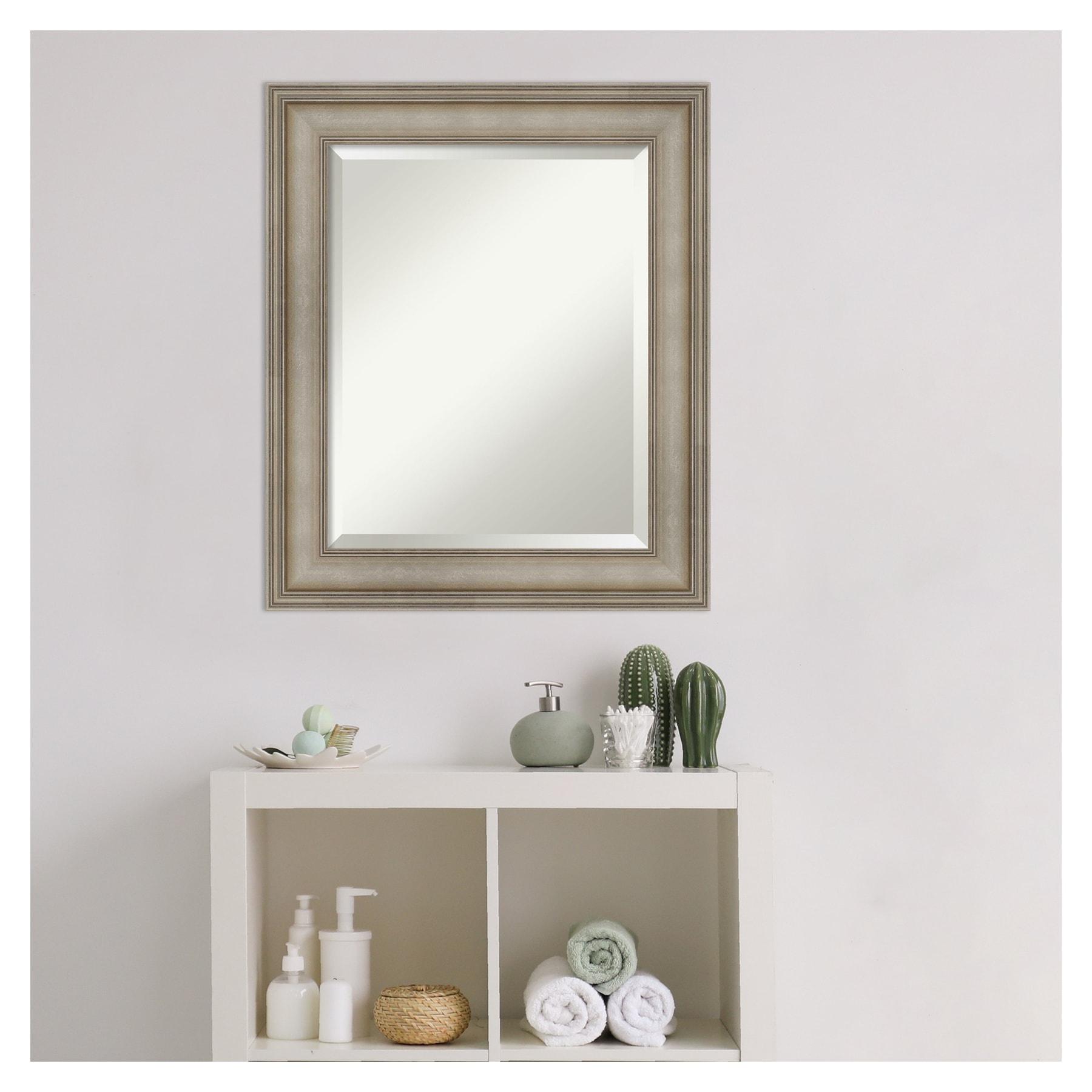 Amanti Art Flat Wall Mirror
