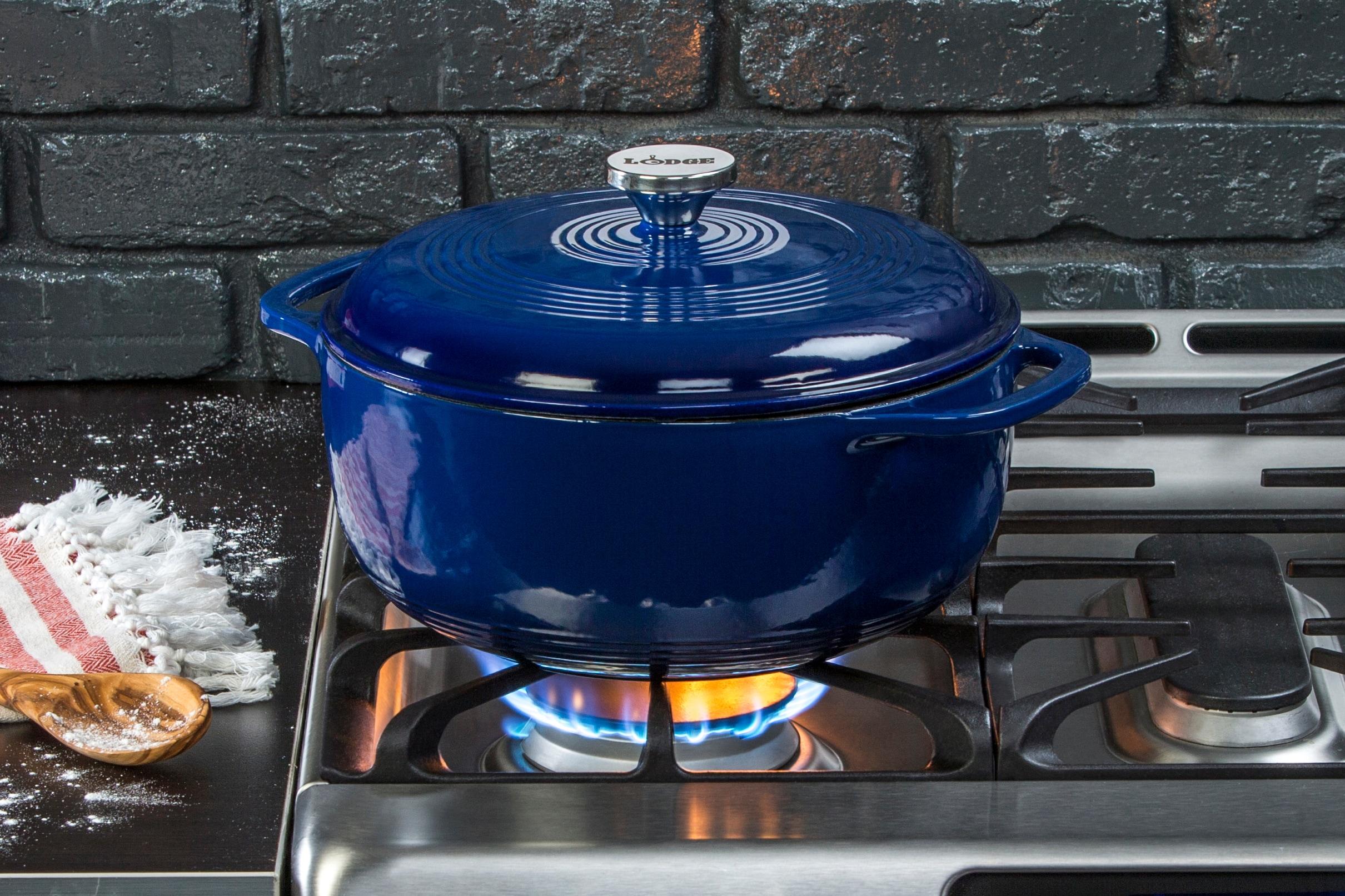 Lodge Enameled Cast Iron Dutch Oven