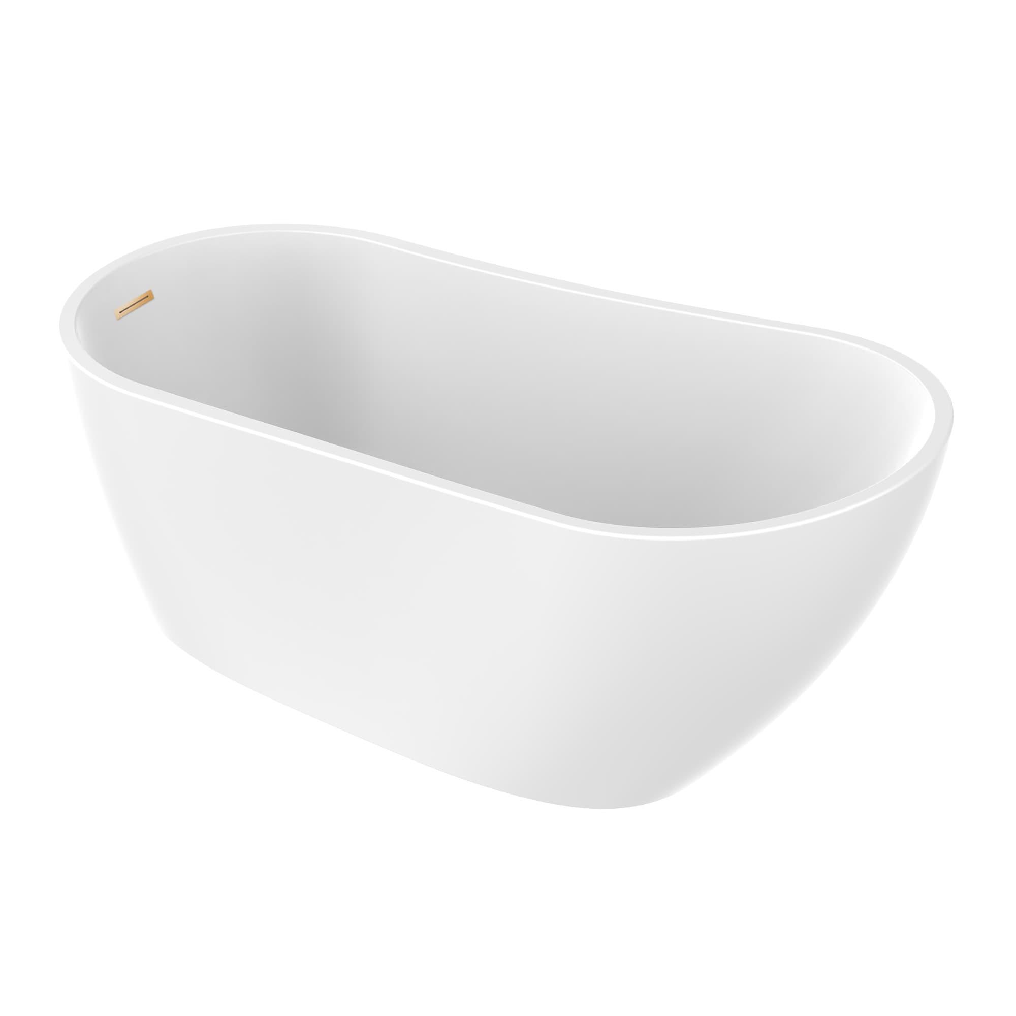 Cora 67" x 32" Freestanding Acrylic Bathtub