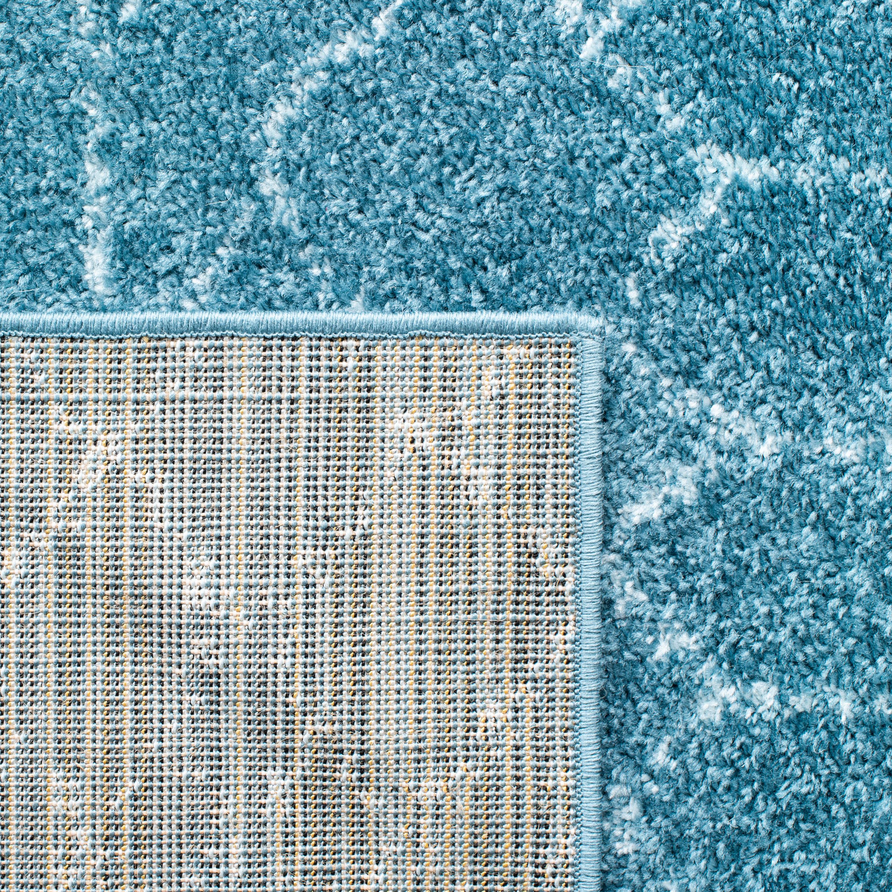 Tulum TUL229 Power Loomed Area Rug - Turquoise/Blue - 8'x10' - Safavieh.