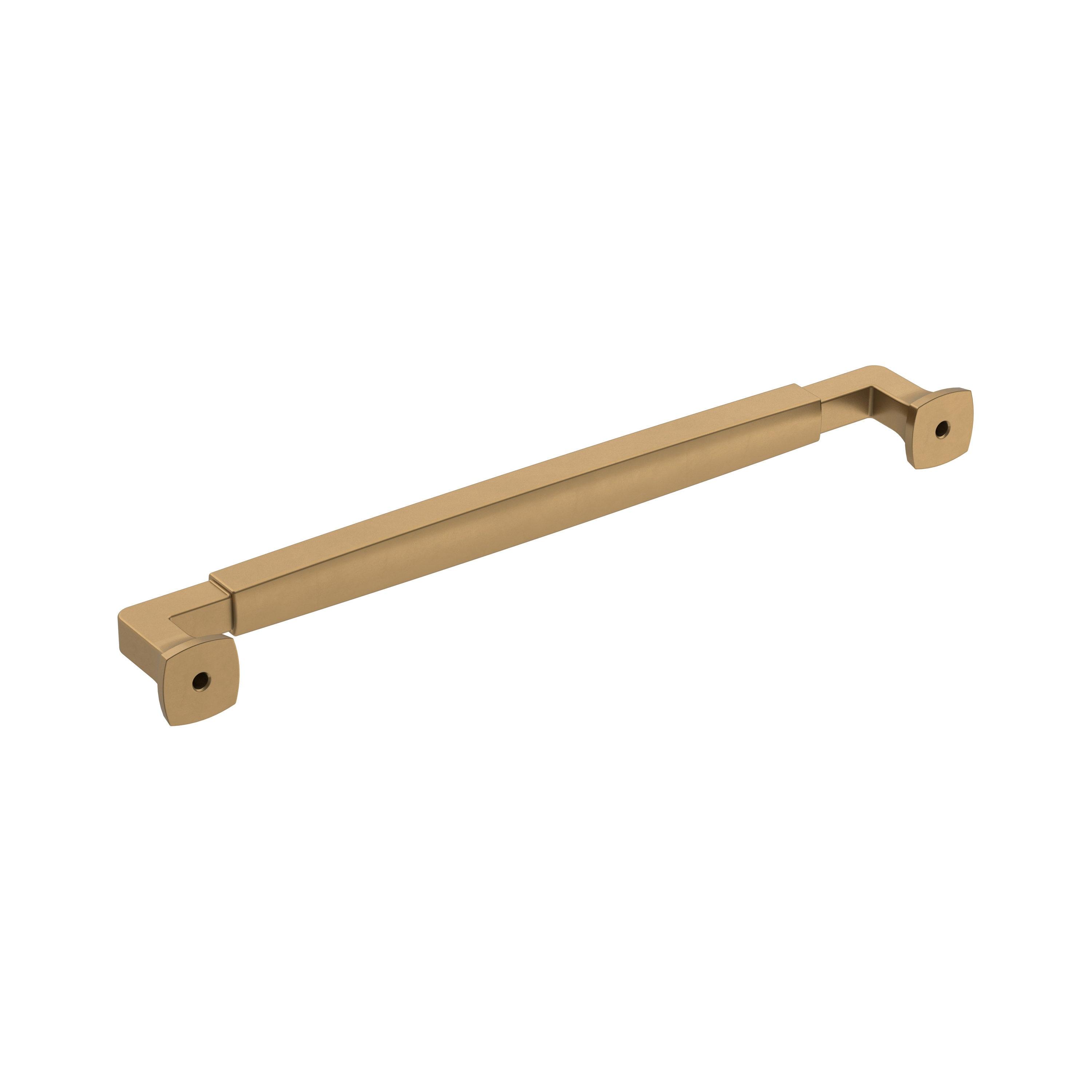 Amerock Stature 8-13/16 inch (224mm) Center-to-Center Champagne Bronze Cabinet Pull