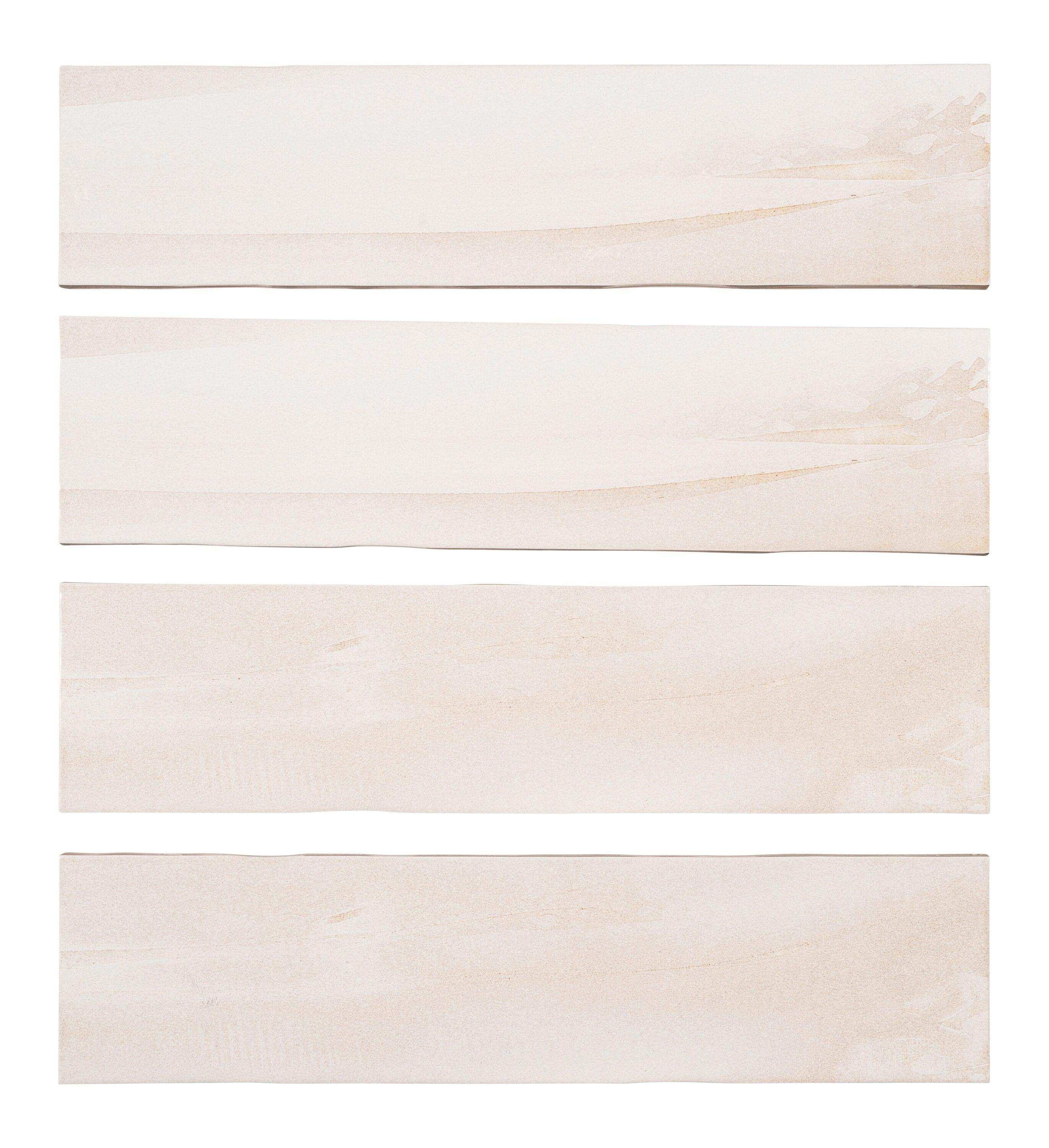 Thames 3-in. x 12-in. Subway Marble Look Satin Ceramic Wall Tile