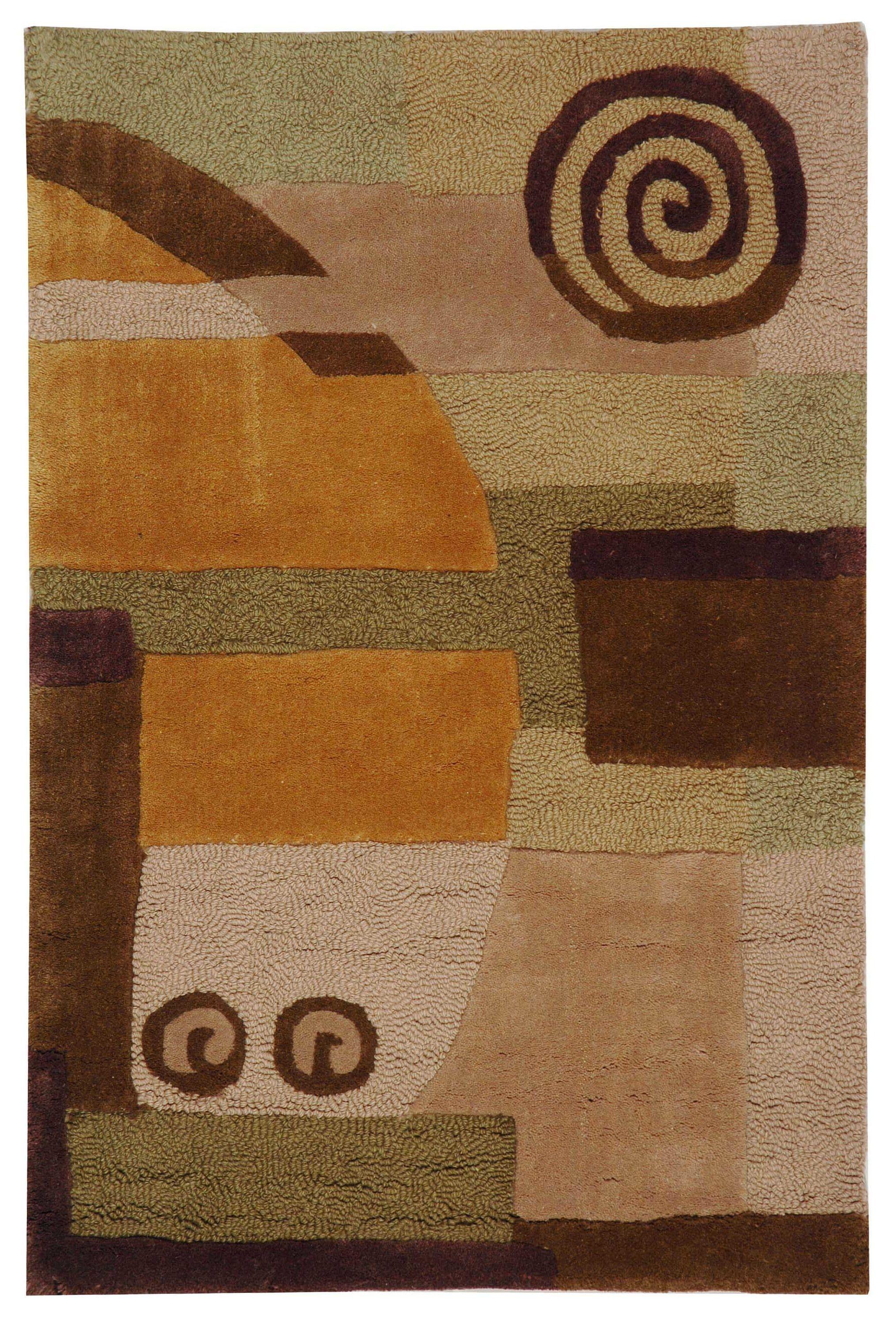 Rodeo Drive RD643 Hand Tufted Accent Rug - Beige - 2'6"x4'6" - Safavieh.
