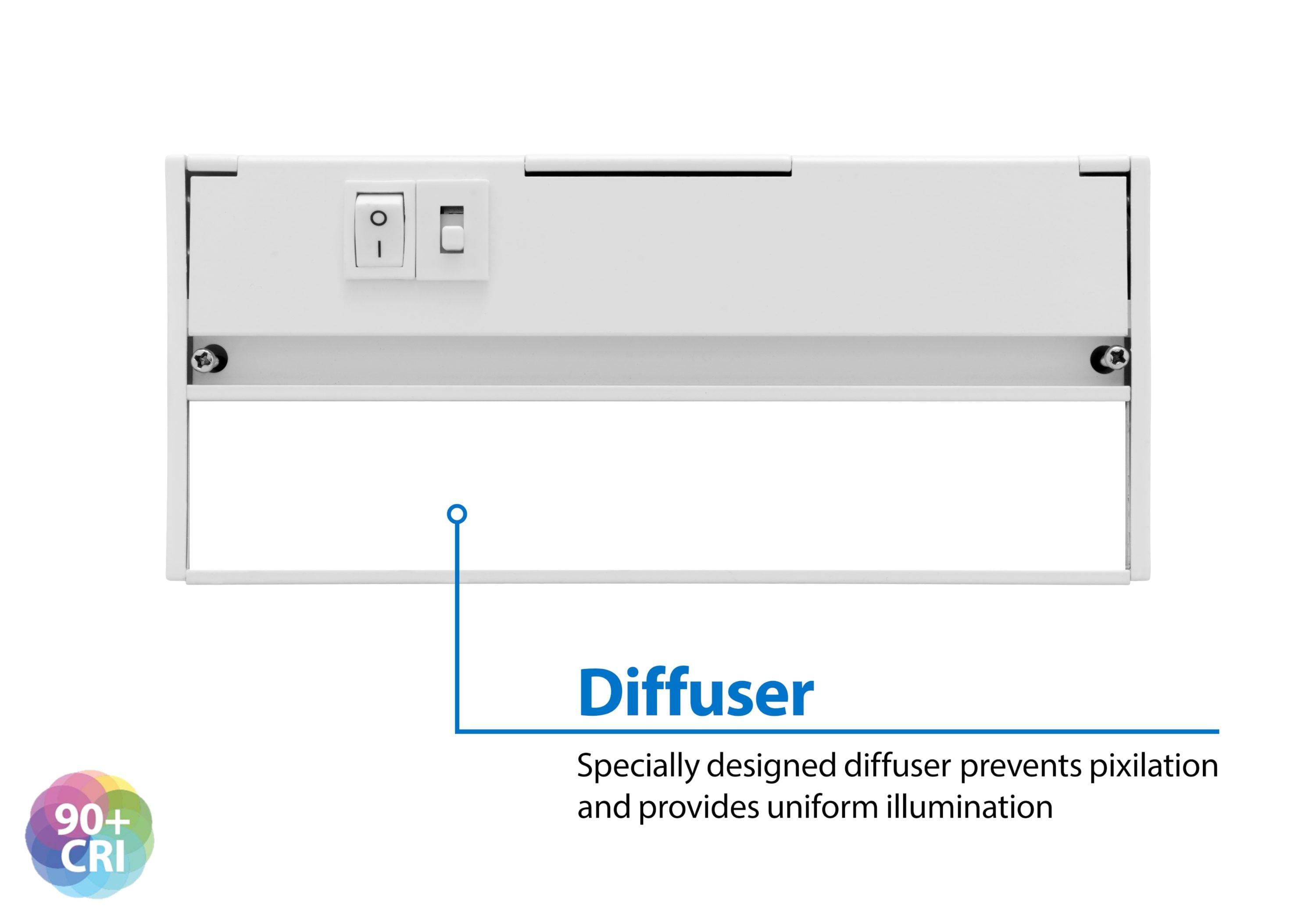 Nuc5 LED 8'' Under Cabinet Linkable Light Bar