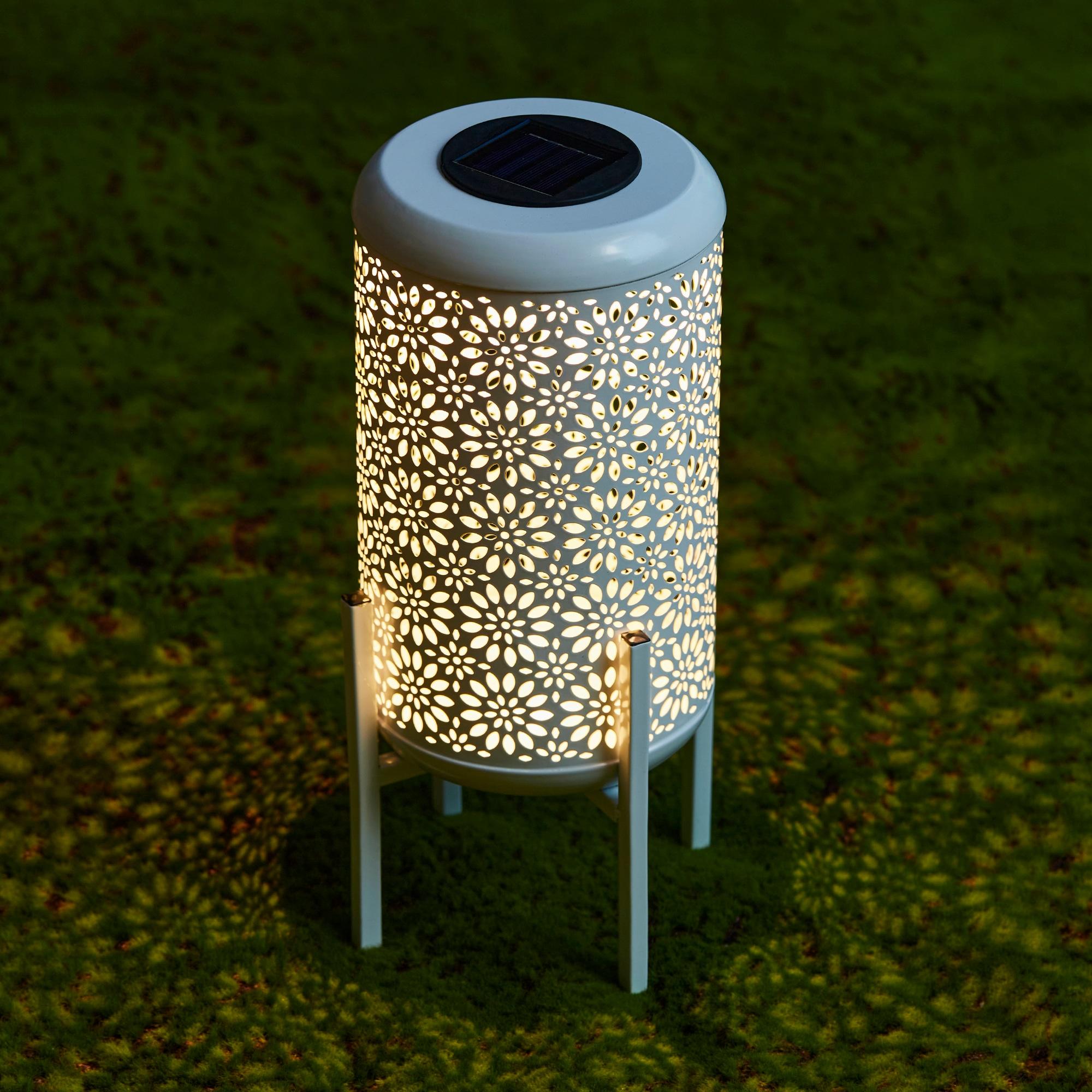 14.25'' Solar Powered LED Outdoor Lantern