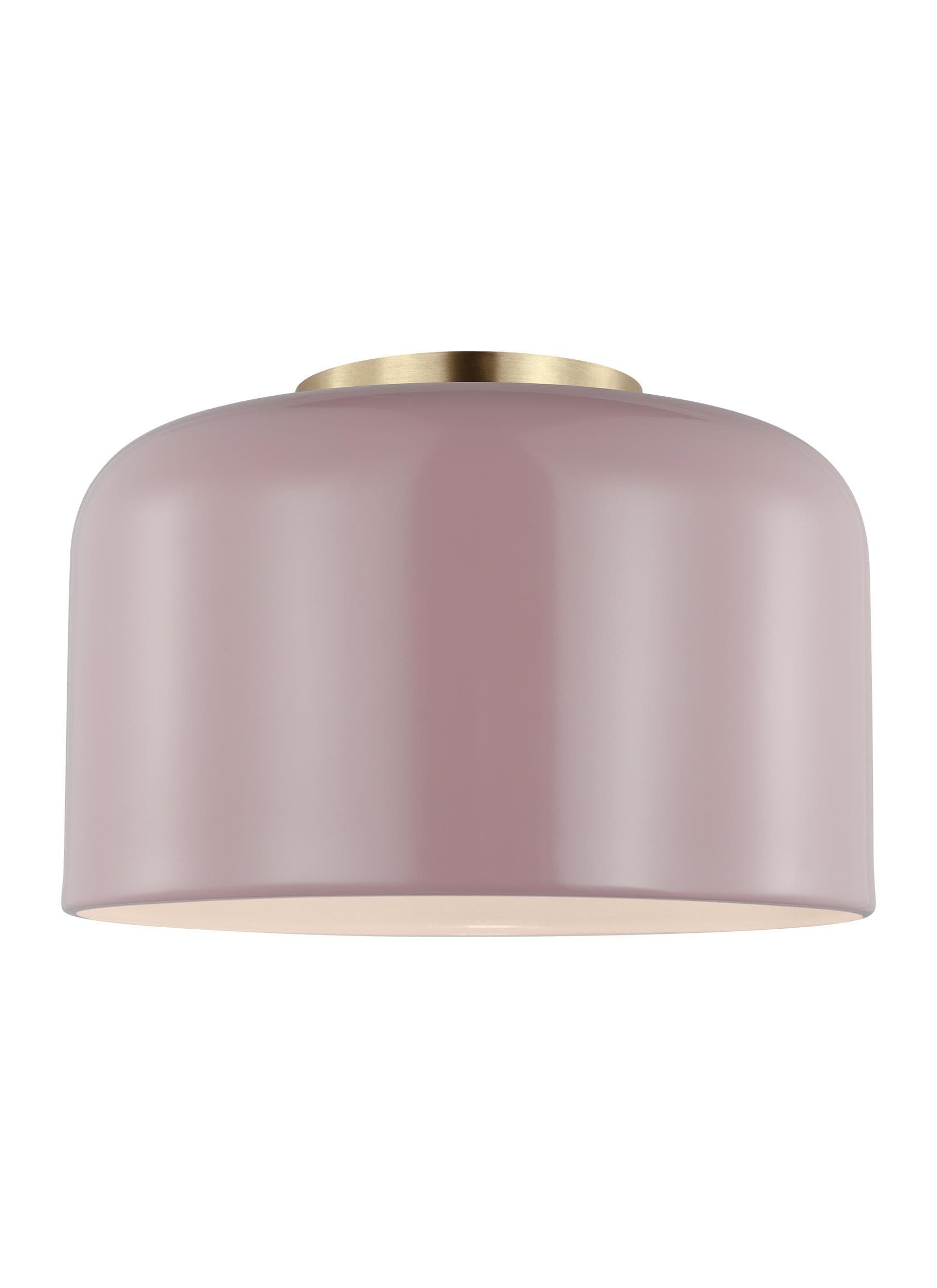 Olaf Flush Mount Light - Rose / 10.75"Dia