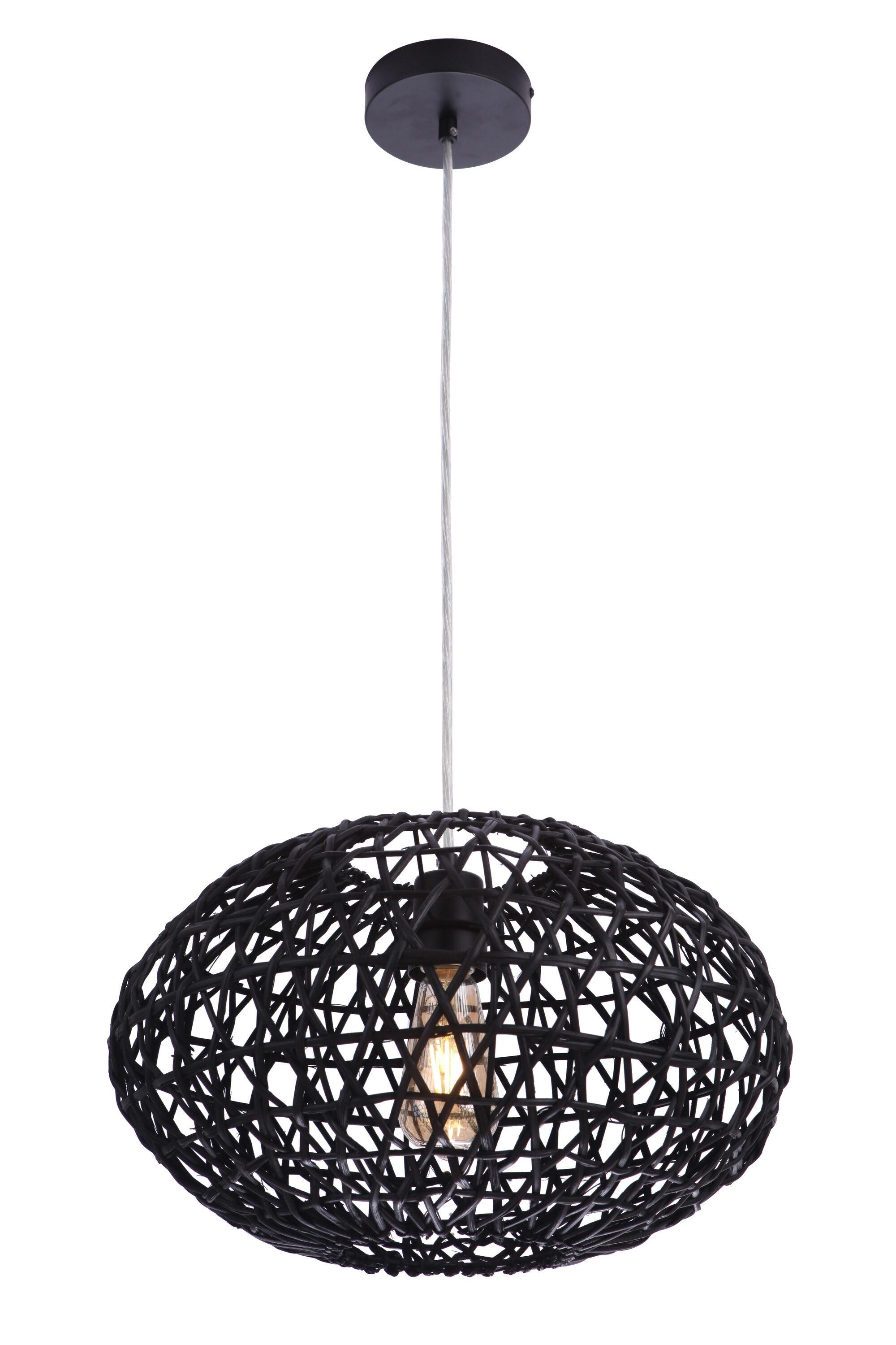 Craftmade Lighting 1 - Light Pendant in  Flat Black