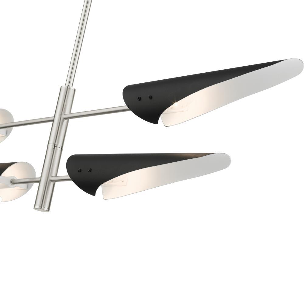 Livex Lighting Capistrano 4 - Light Pendant in  Brushed Nickel
