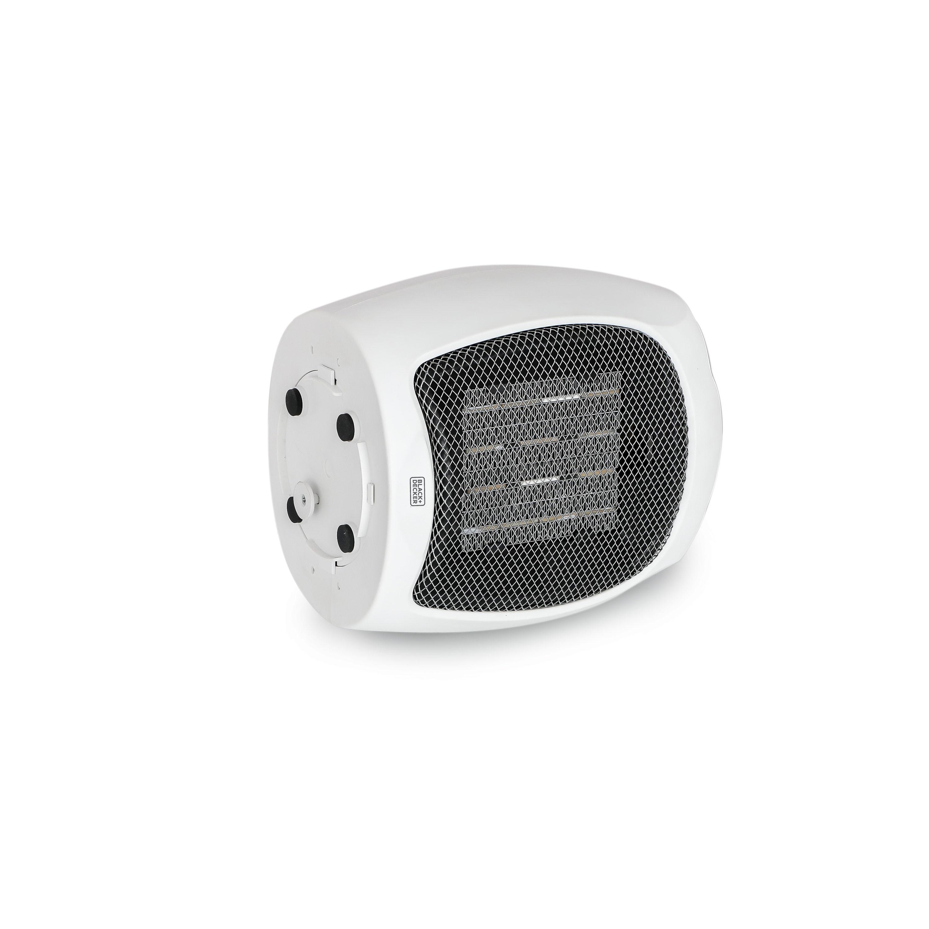 BLACK+DECKER Personal 1500 Watt Electric Fan Compact Heater with Manual Control