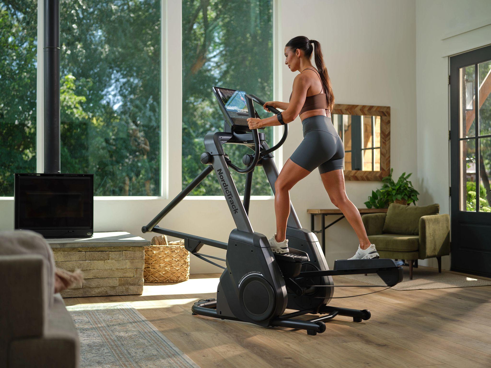 NordicTrack X16 Elliptical with 16" Touchscreen and 26 Resistance Levels; Perfect for Low-Impact Cardio Workouts
