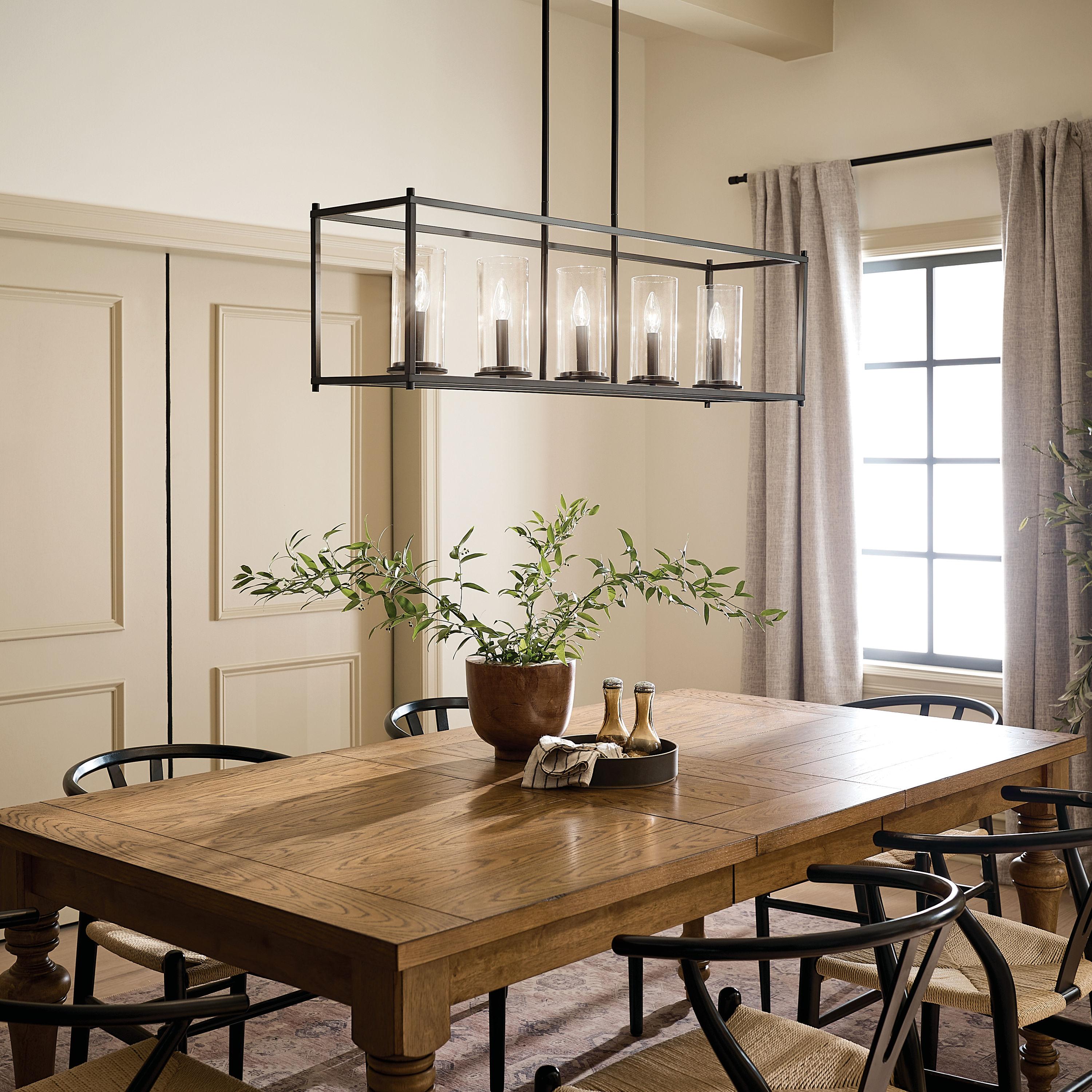 Kichler Lighting Crosby 5 - Light Chandelier in  Black