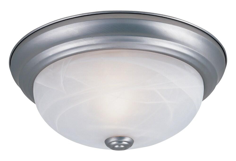 Designers Fountain 15 inch 3-Light Pewter Flush Mount Ceiling Light, 1257L-PW-AL