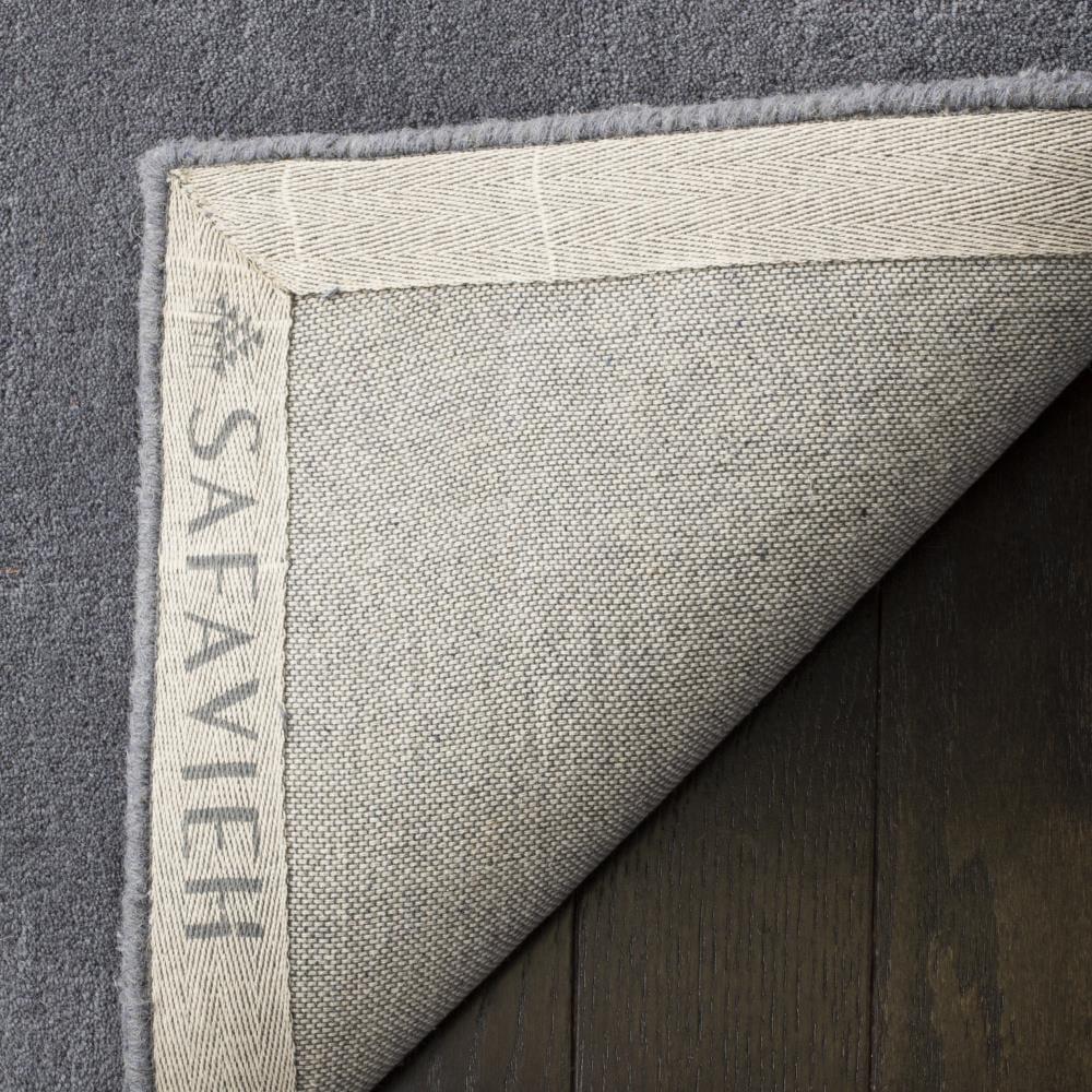 Soho SOH712 Hand Tufted Indoor Area Rug - Dark Grey/Silver - 5'x8' - Safavieh.