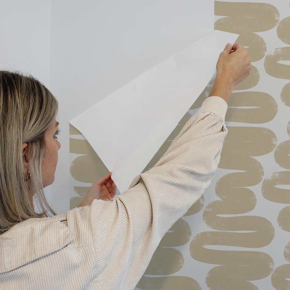 Wiggle Room Peel and Stick Wallpaper By Bobby Berk