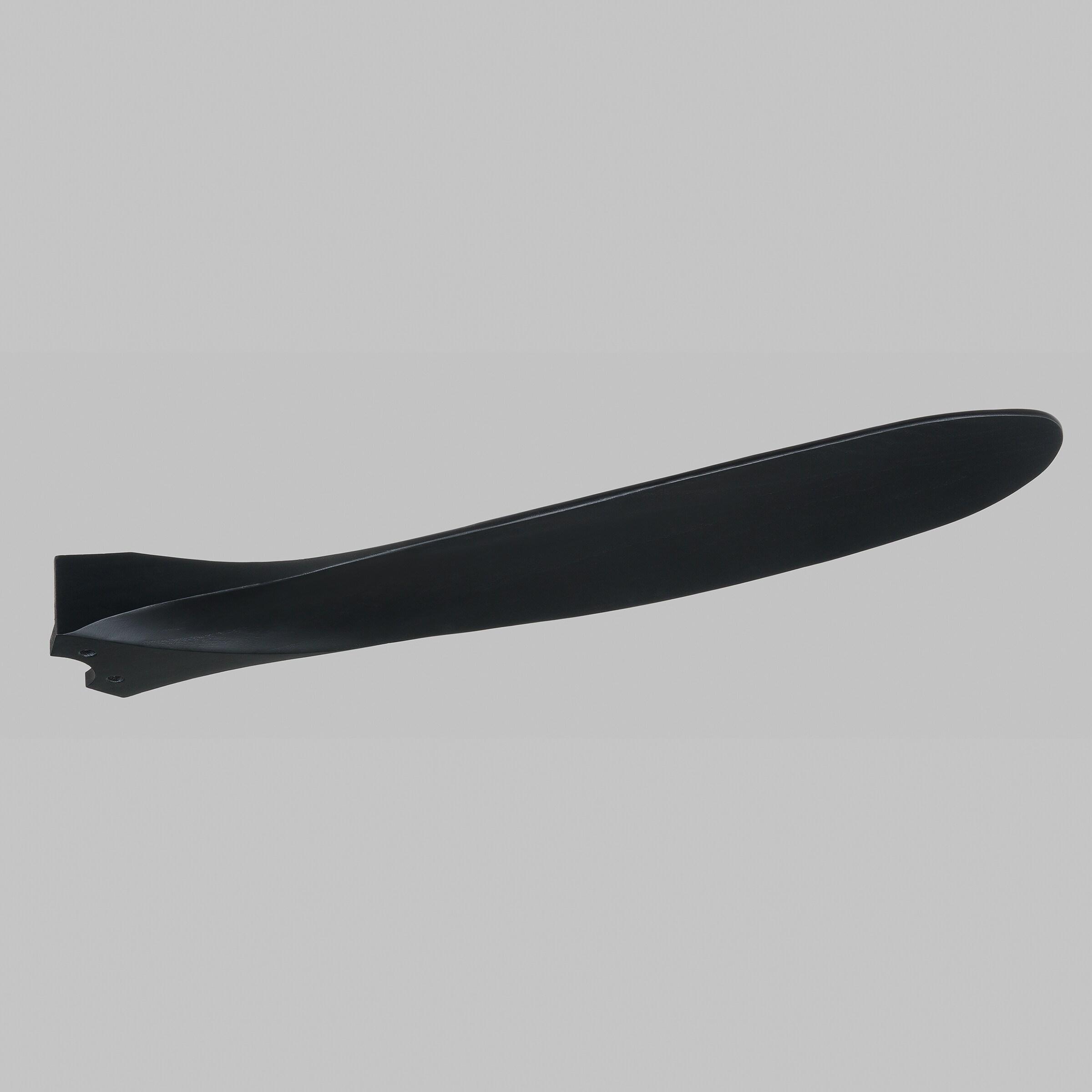 Matte Black 70" Energy-Efficient Ceiling Fan with Remote