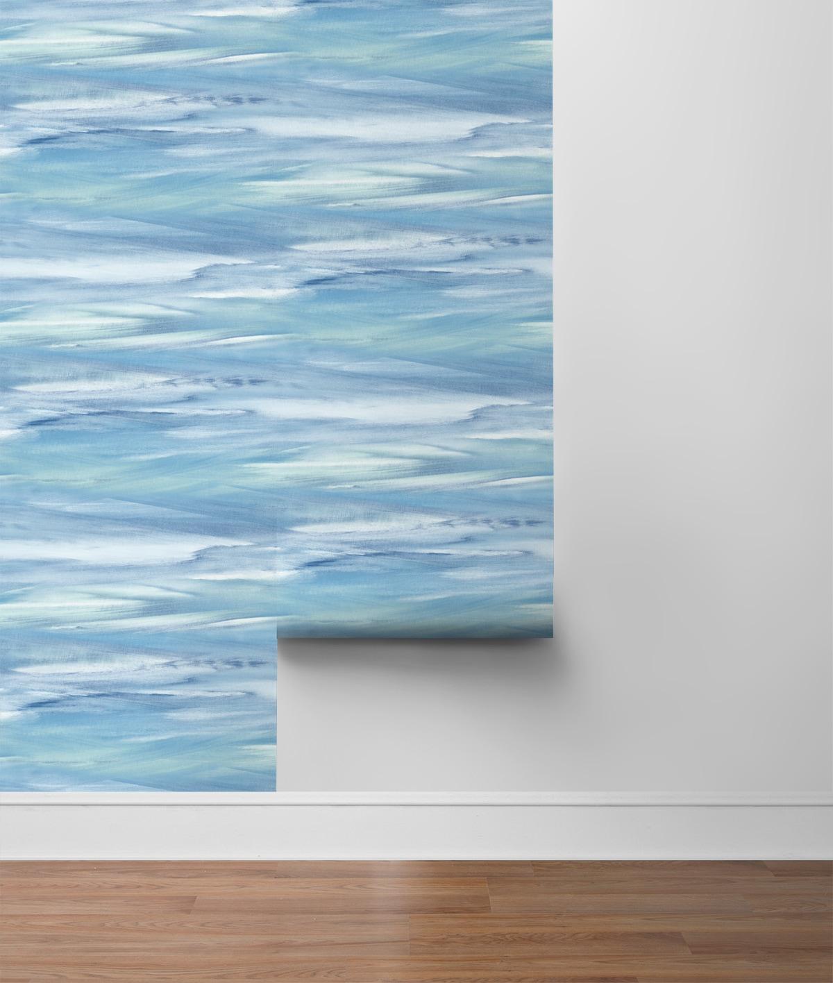 NextWall Sirius Brushstroke Abstract Peel and Stick Wallpaper - 20.5 in. W x 18 ft. L