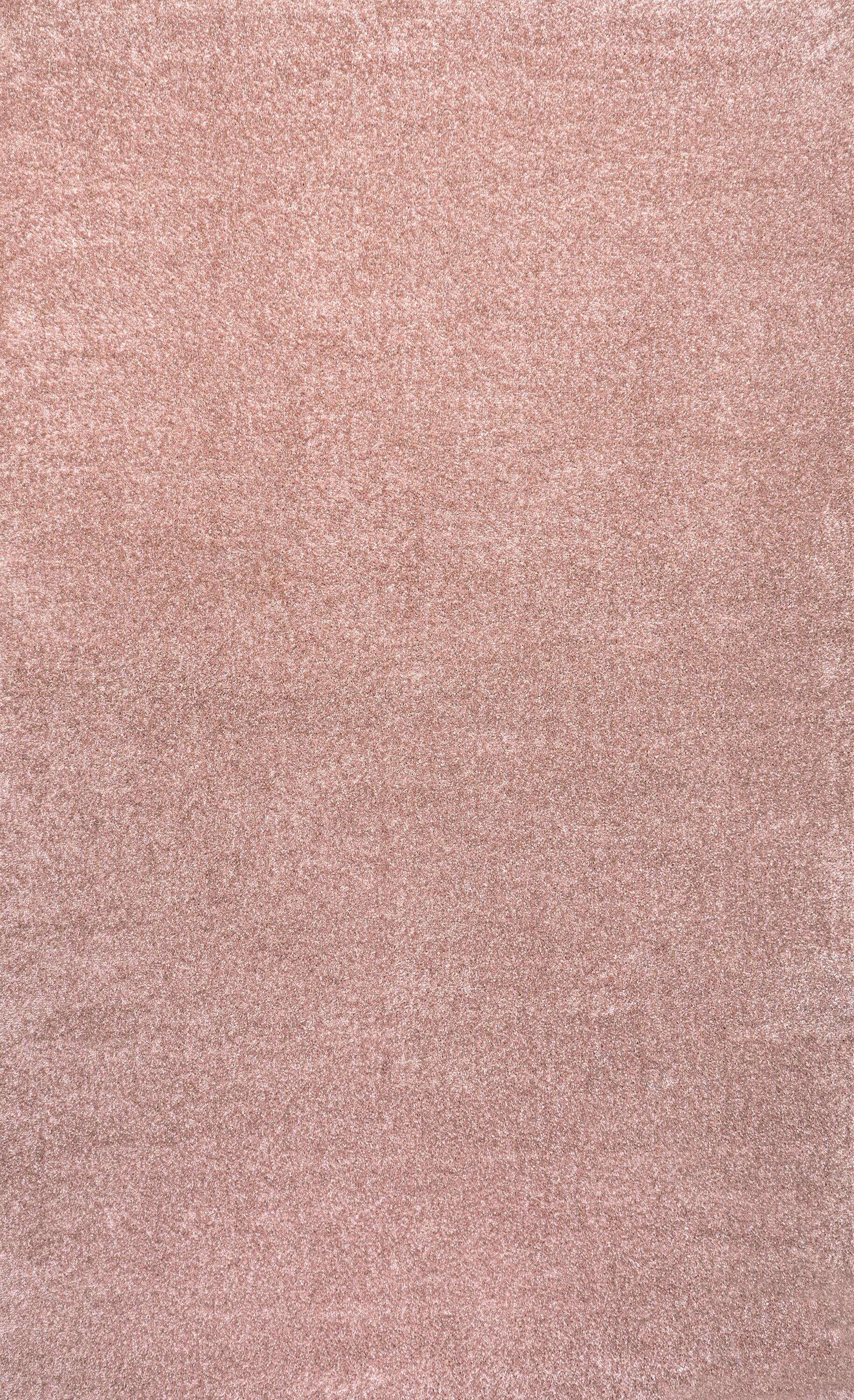 8'x10' Haze Solid Low-Pile, Pink - JONATHAN Y