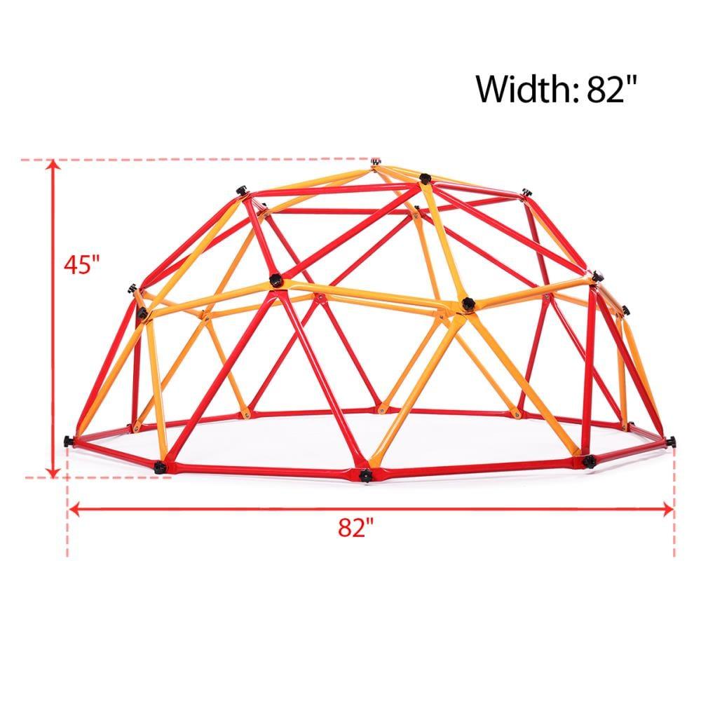 Tobbi 82.3'' W Metal Climbing Dome