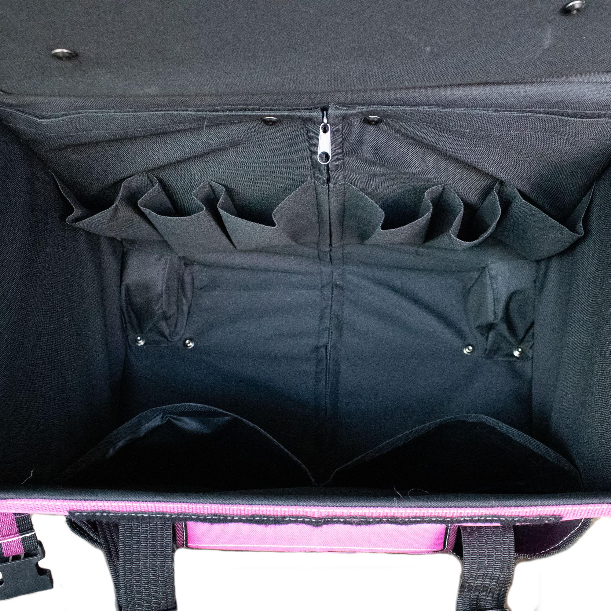 The Original Pink Box 18.25" Heavy-Duty Rolling Tool Bag