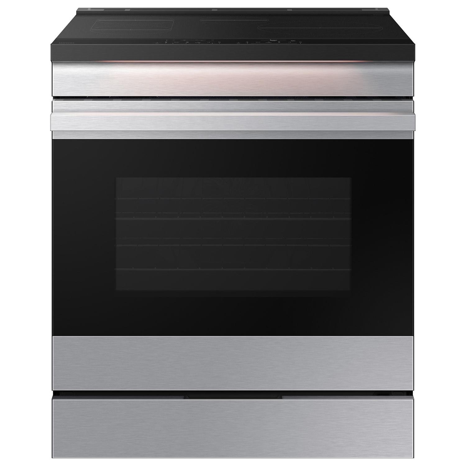 Samsung Bespoke Smart Slide-In Induction Range 6.3 cu. ft. with Ambient Edge Lighting