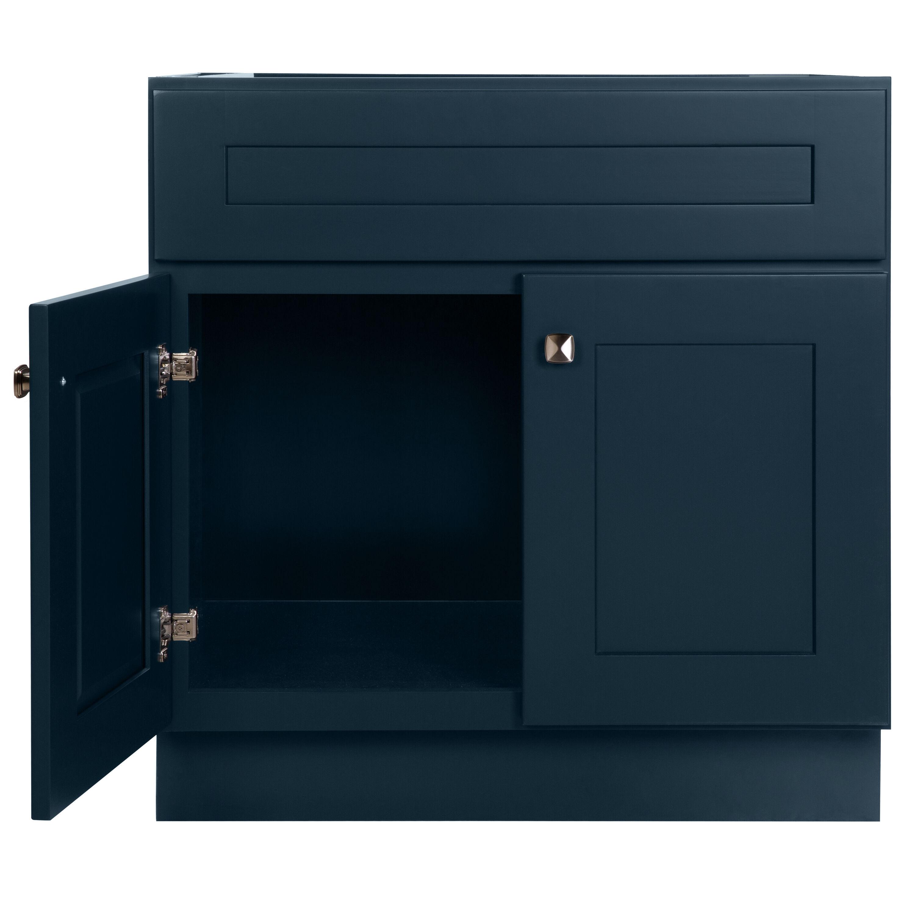 Design House Brookings 30 Inch Bath Vanity, Ready to Assemble, Sherwin Williams®