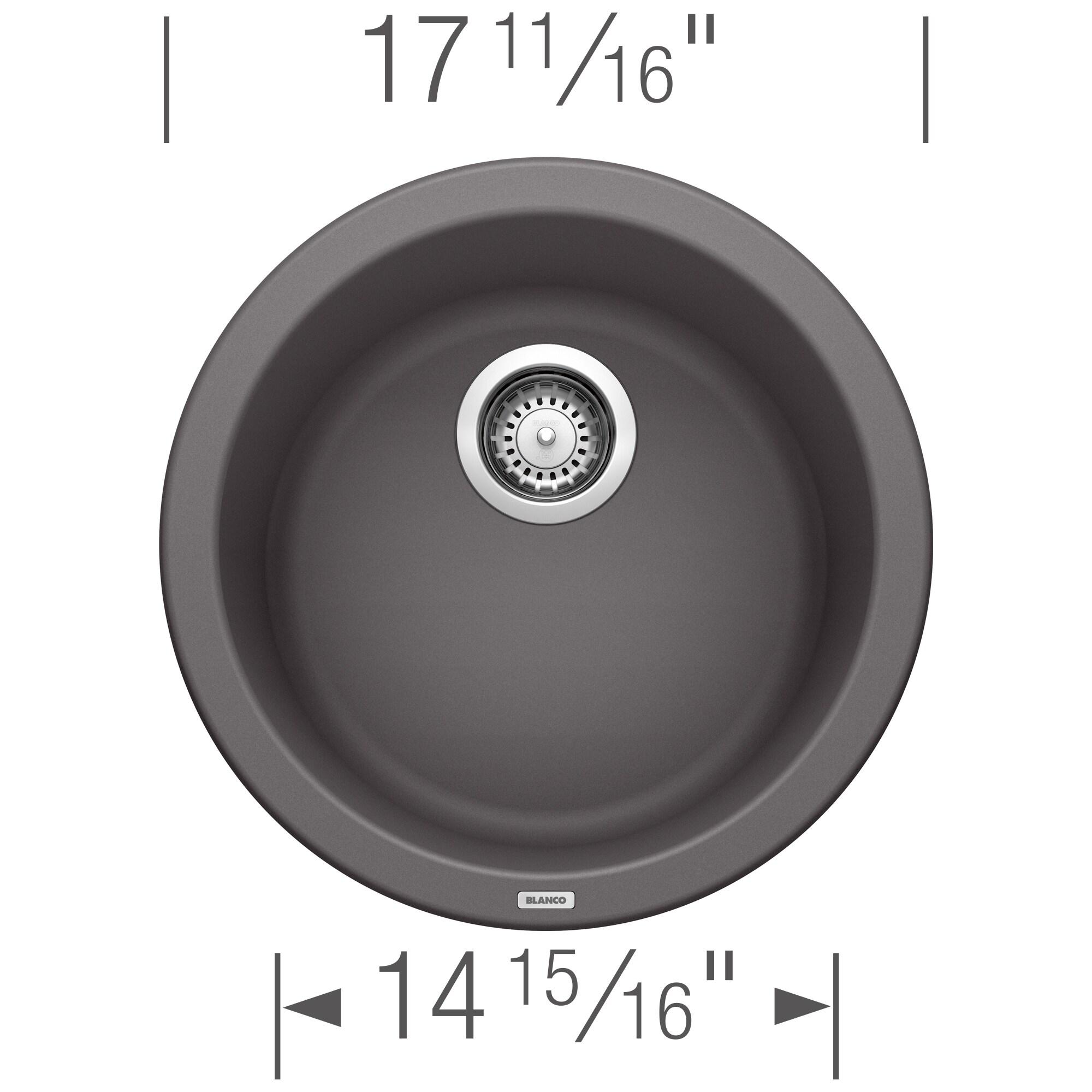 Rondo SILGRANIT 18" Dual Mount Bar Sink
