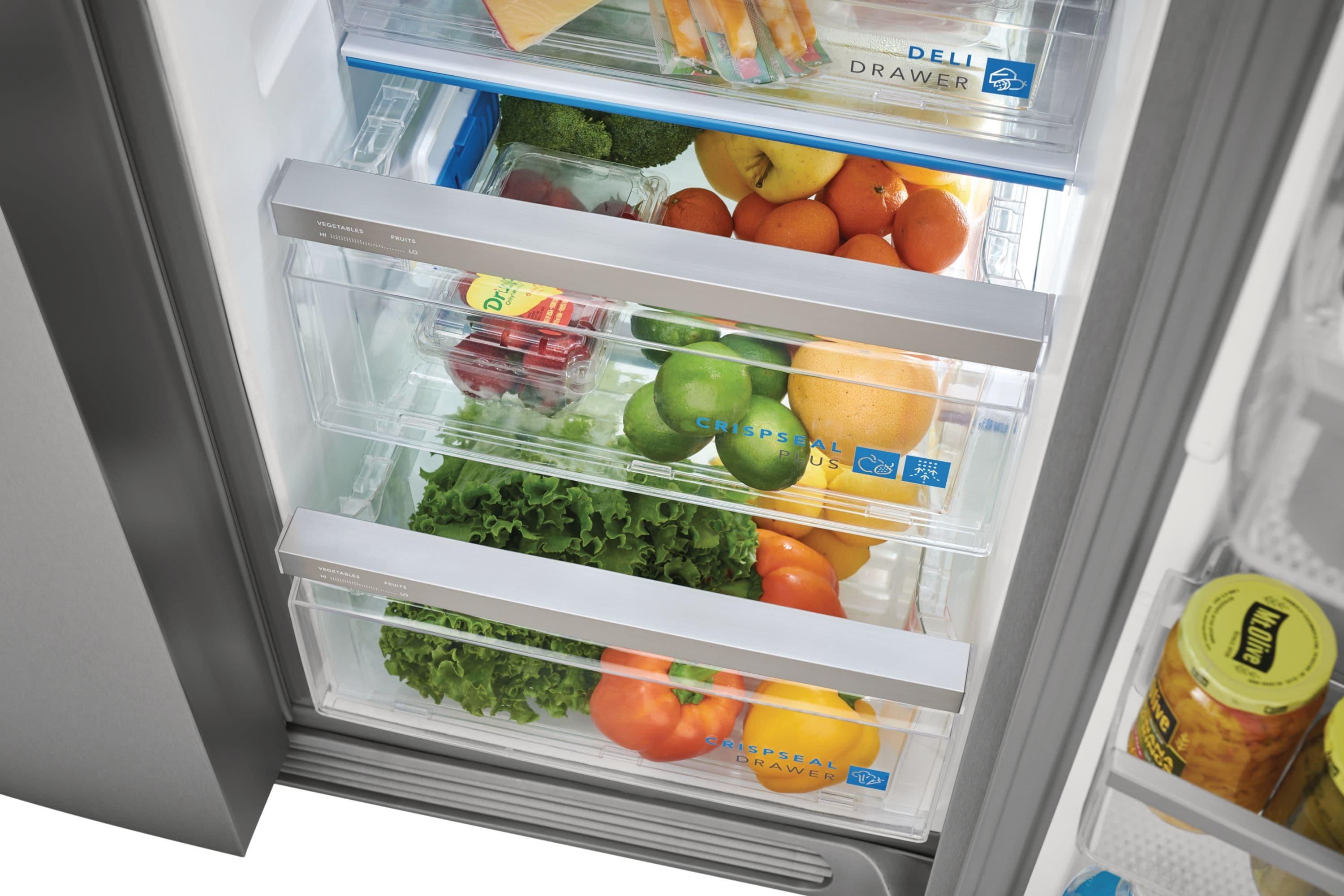 36" Side by Side 25.6 cu. ft. Refrigerator