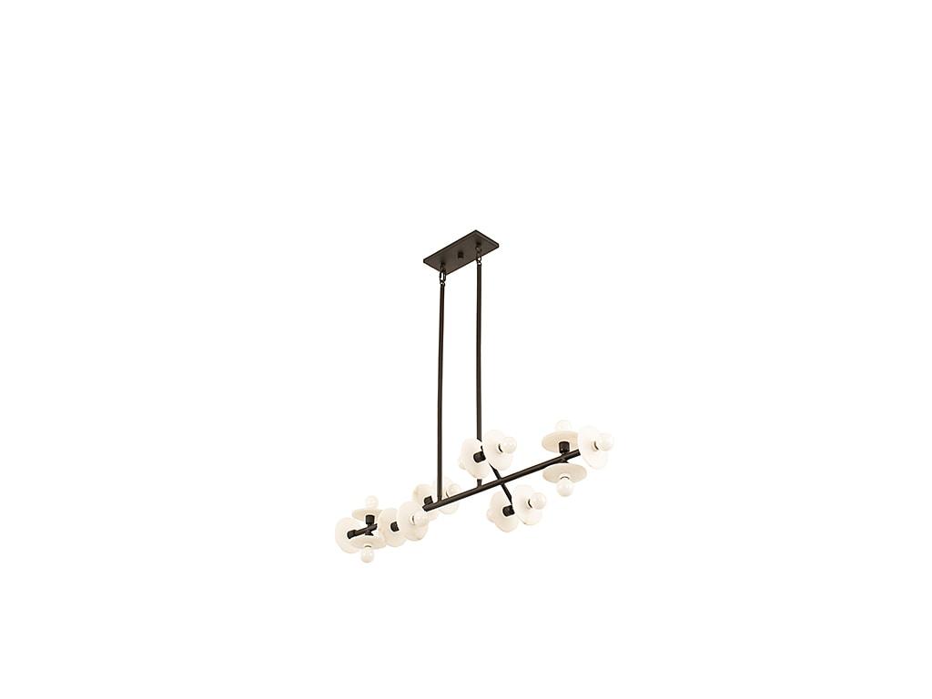 Savoy House Amani 14 - Light Chandelier in  Black Cashmere